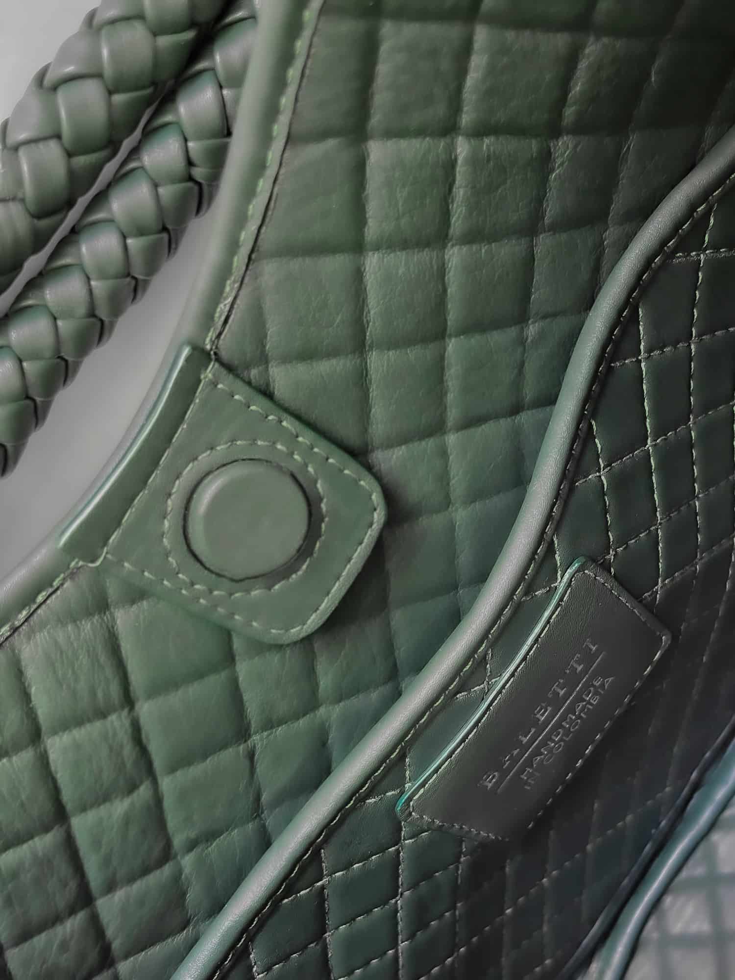 Saddle Shoulder Bag, Green - miniatura 6