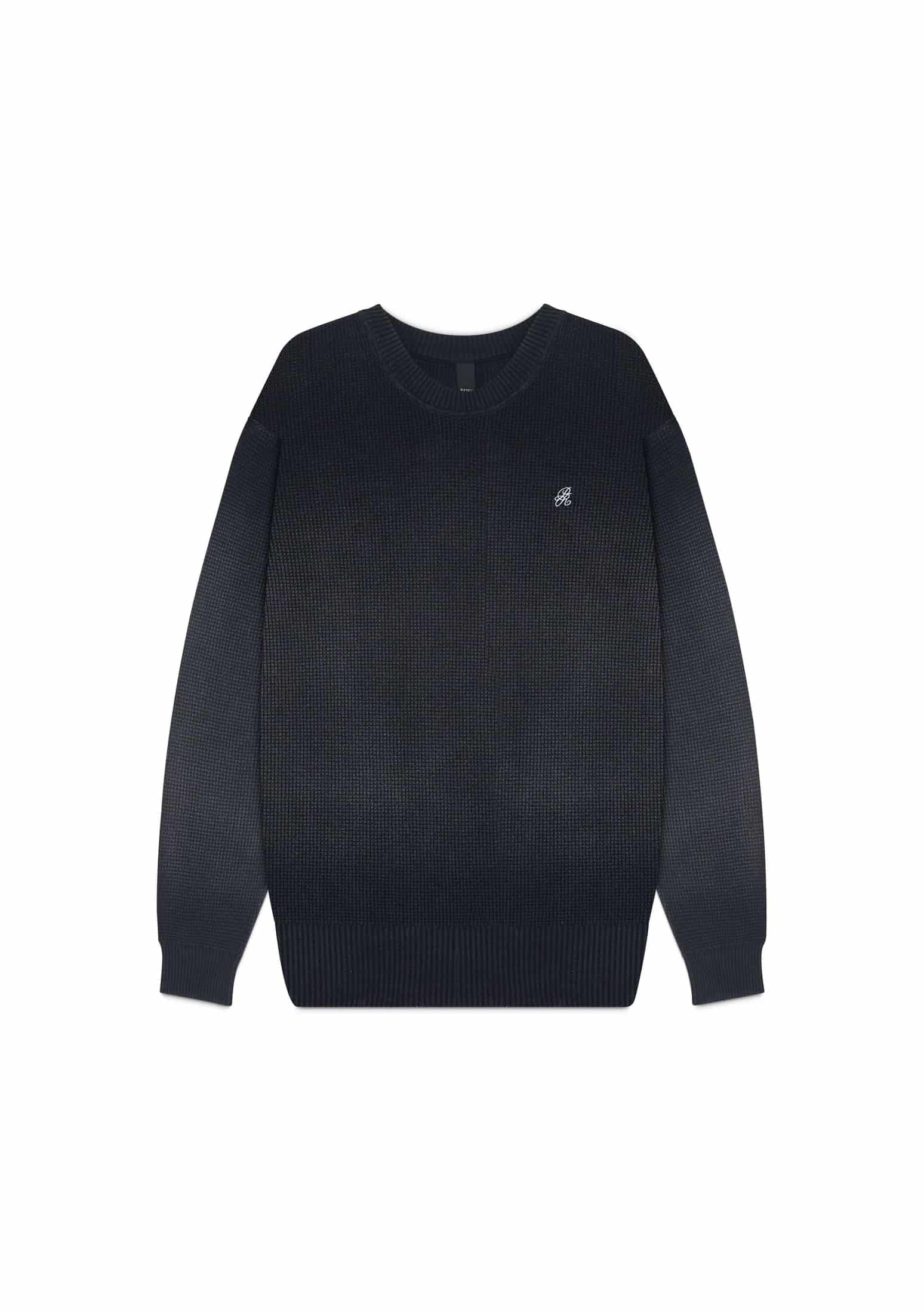 Dopamine black knit crewneck - miniatura 1