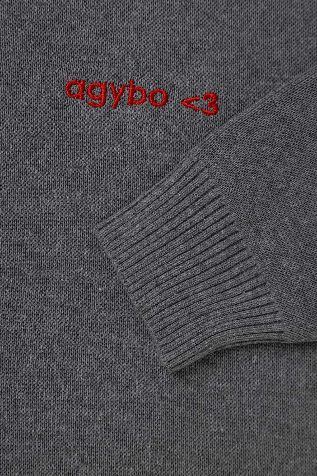 LOGO <3 SWEATER DARK GREY - miniatura 8