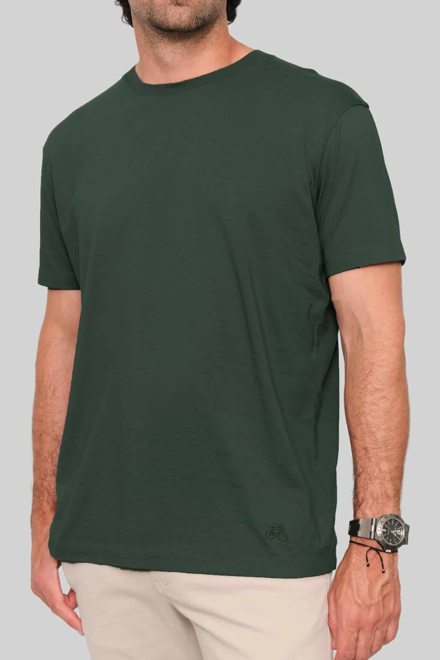 CAMISETA BASIC PLUS MILITAR - miniatura 1