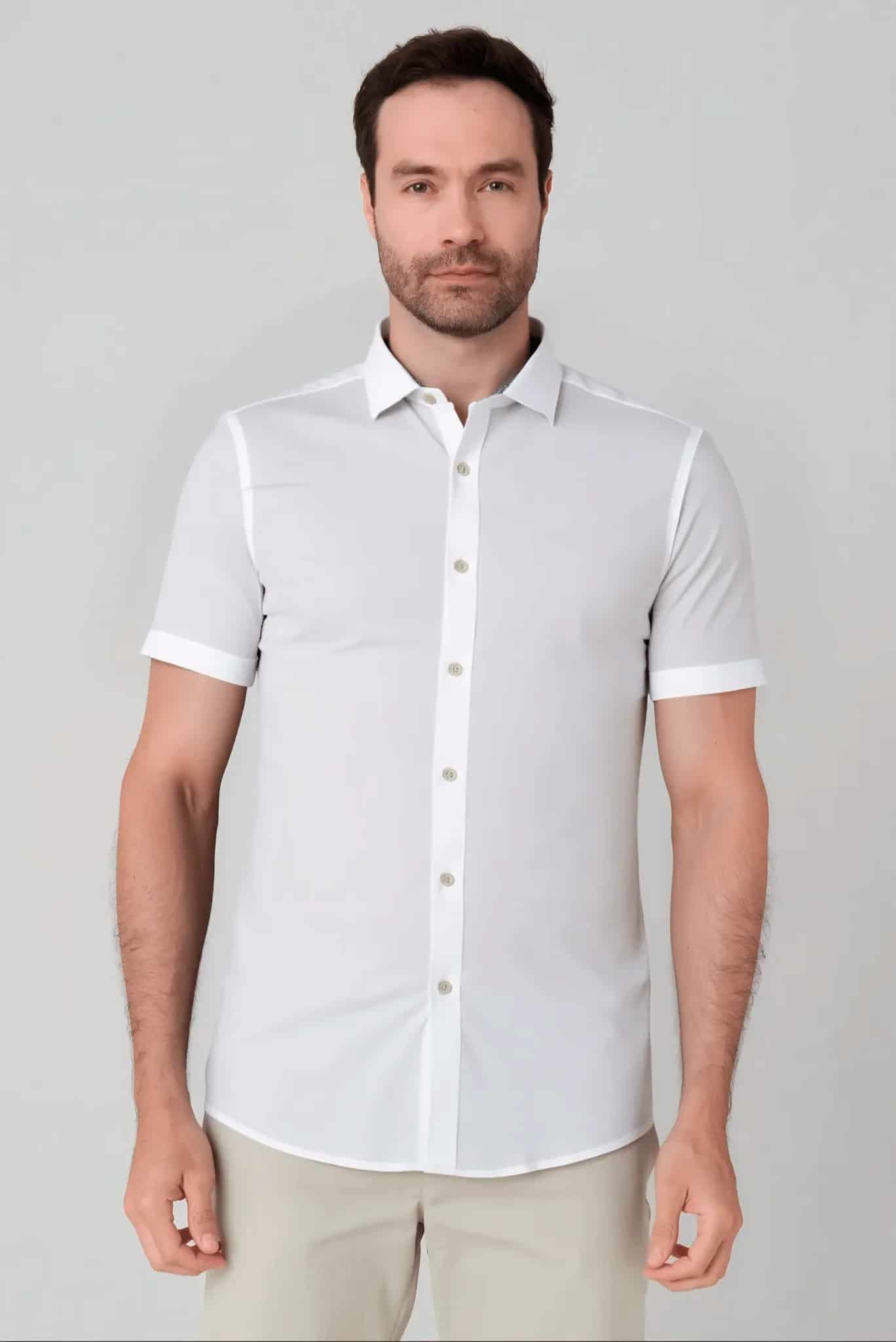 Camisa Manga Corta Jon Sonen Casual - miniatura 1