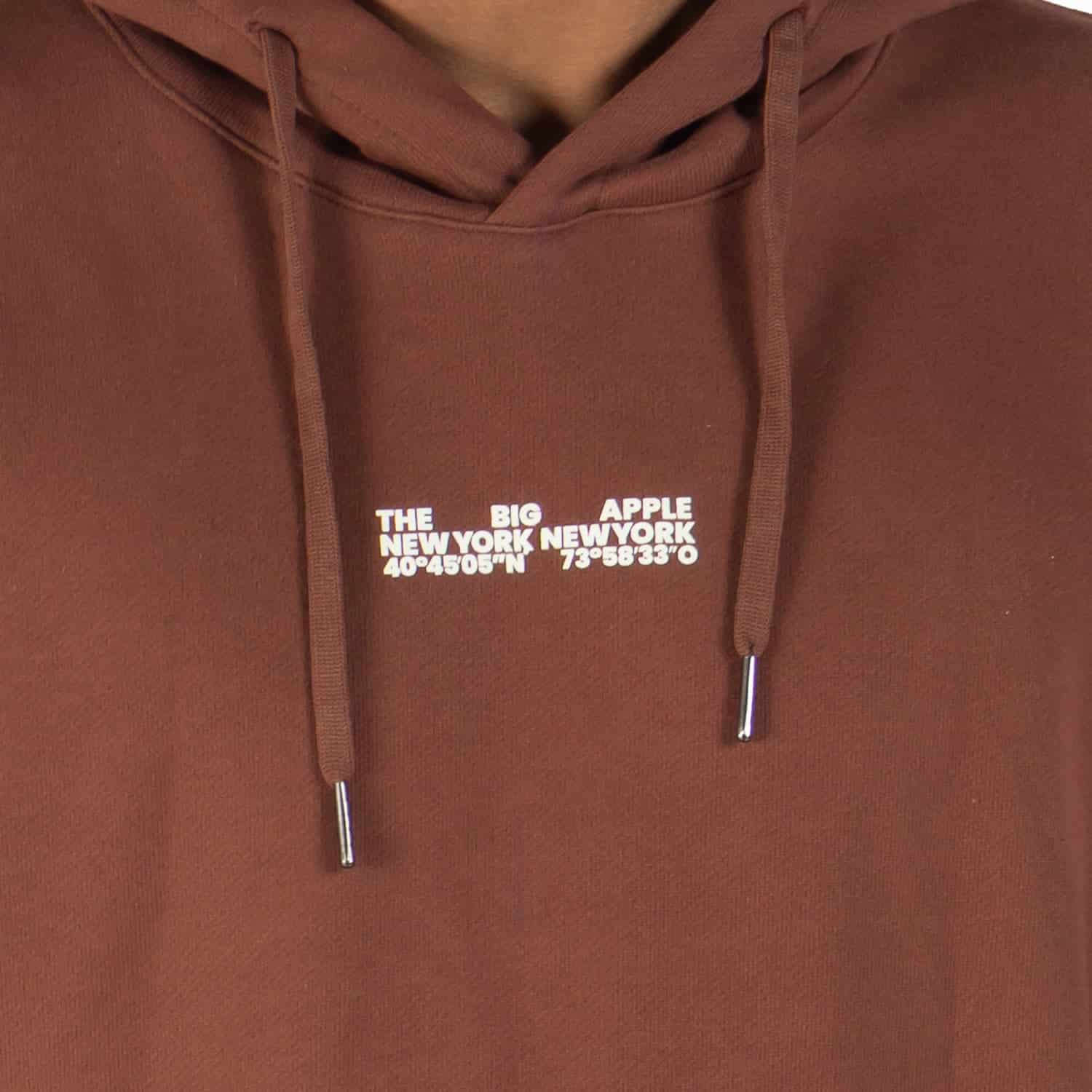 The Big Apple Hoodie Mocca - miniatura 6