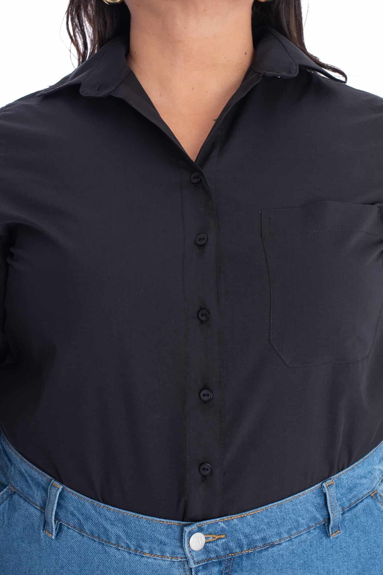 Camisa Macarena Negra - miniatura 3