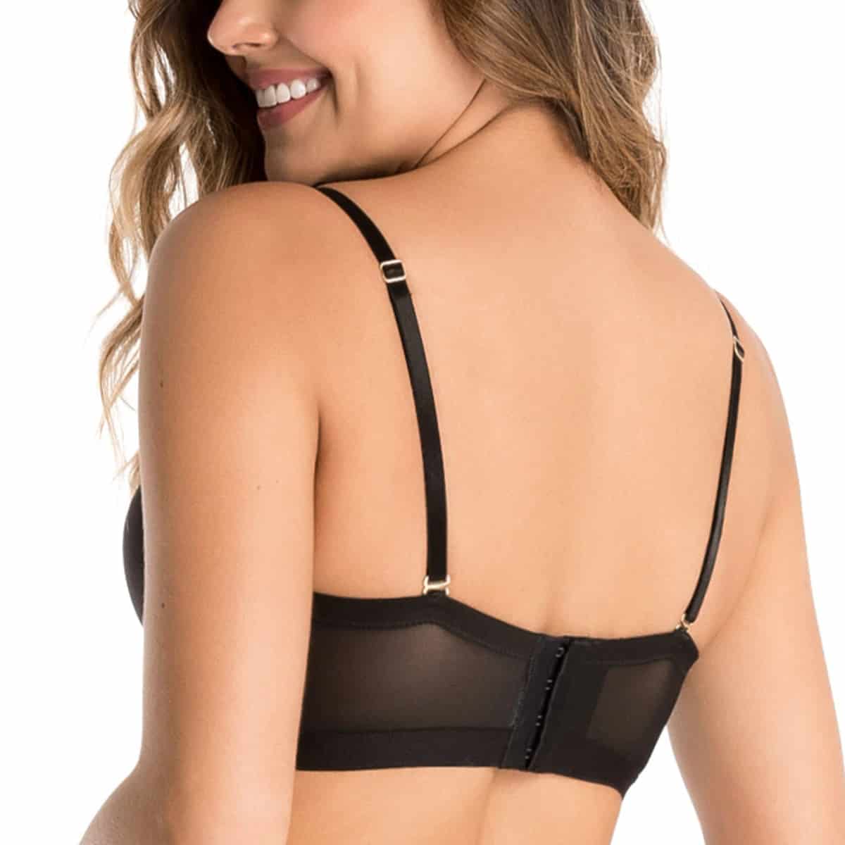 BRASIER STRAPLESS CON POWERNET EN ESPALDA - miniatura 3