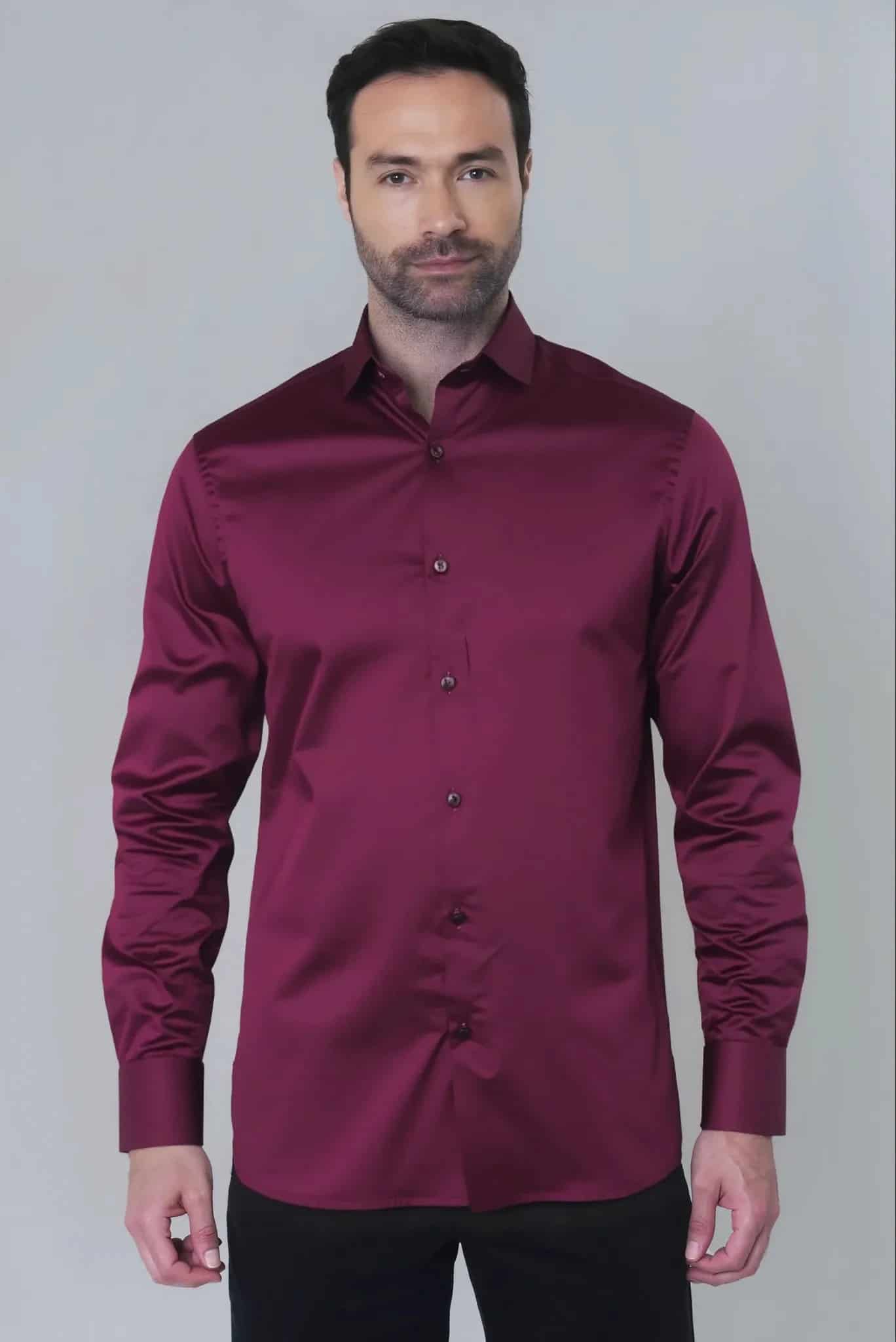 Camisa manga larga para hombre Jon Sonen 020224065 - miniatura 2