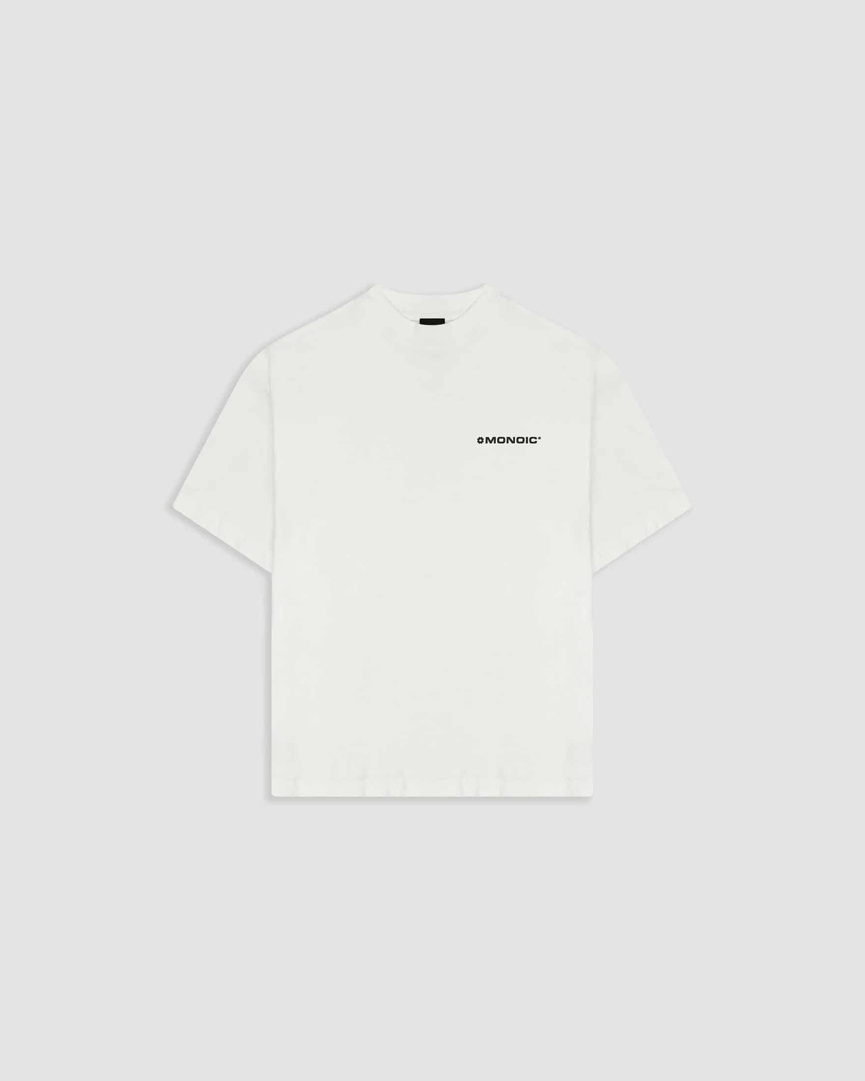 Camiseta Boxy Fit Básica V2 - Off White - miniatura 1