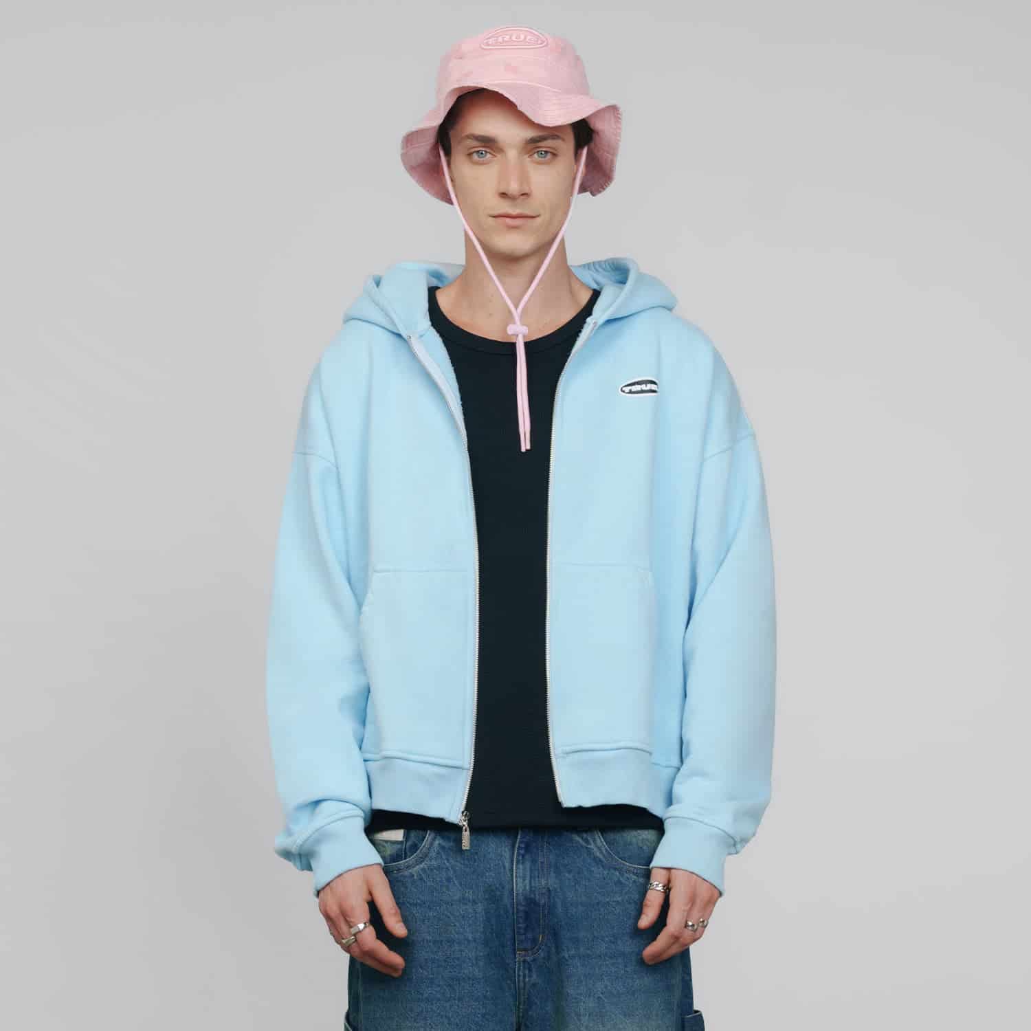Moonlight Hoodie - Pastel Blue - miniatura 17