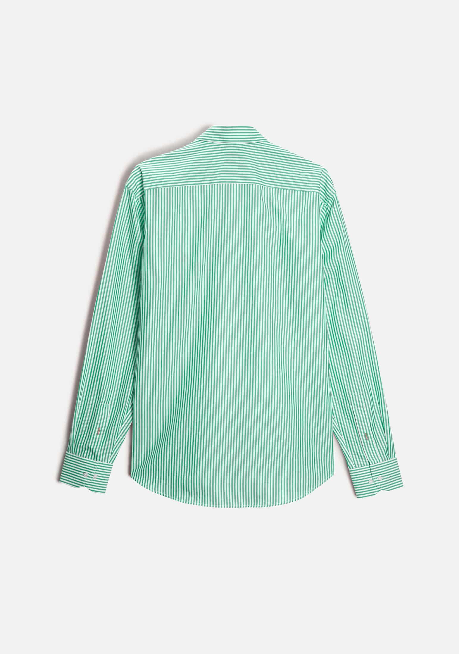 Camisa H CBD Rayas L-Sal Verde Medio - miniatura 4