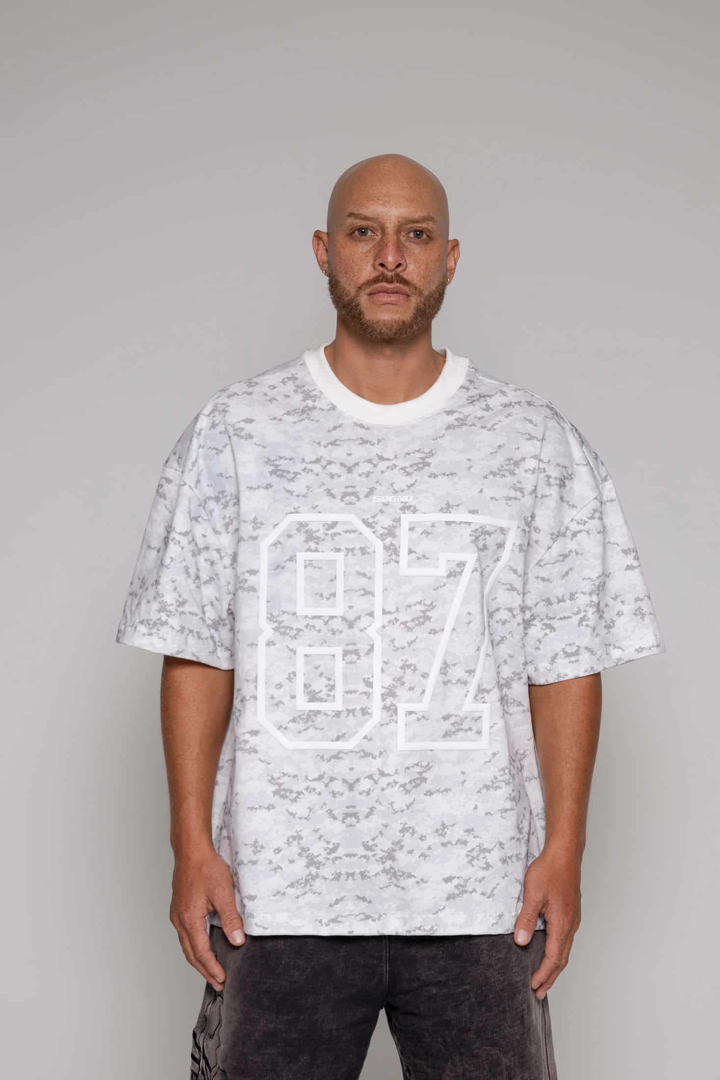 Oversized Remainder Camuflado/Gris - miniatura 1