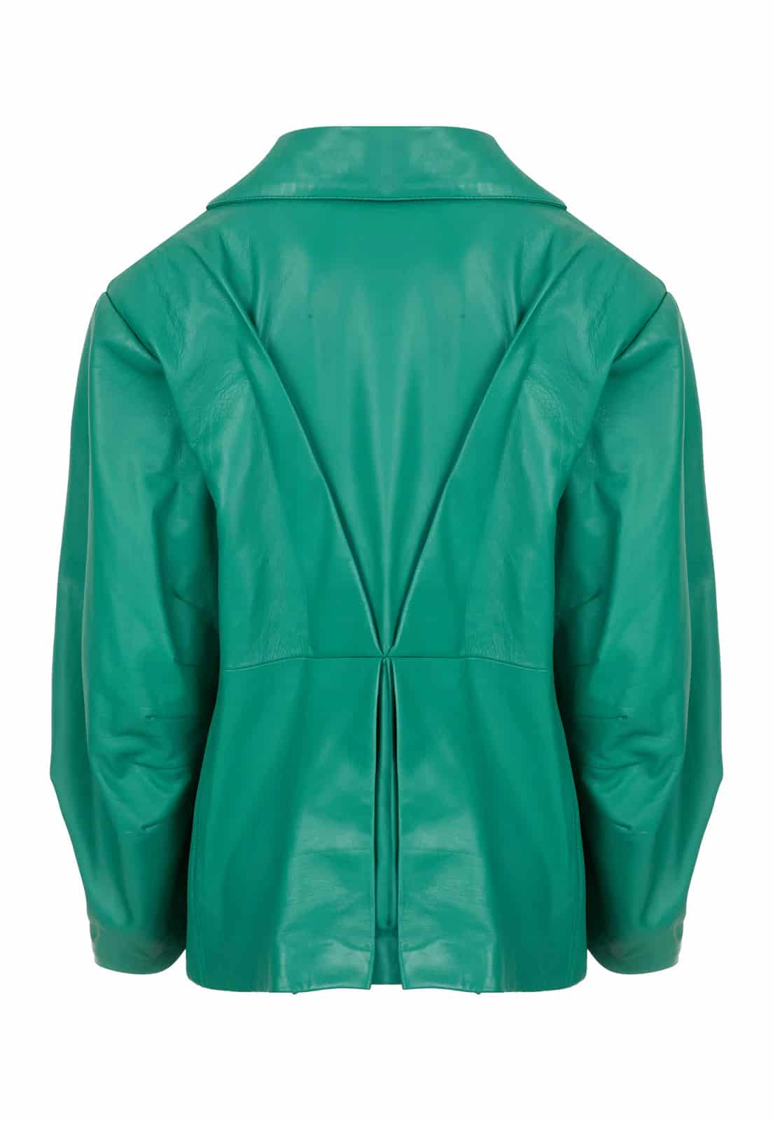 FURROWS LEATHER BLAZER - miniatura 4