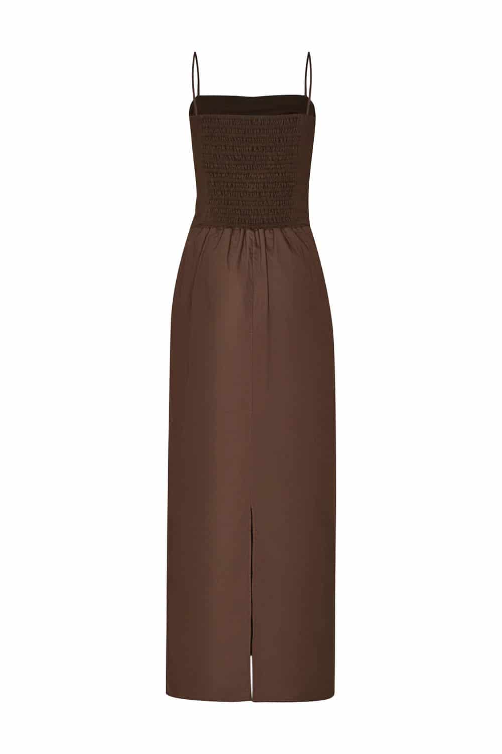 Vestido cacao bordado brown - miniatura 5