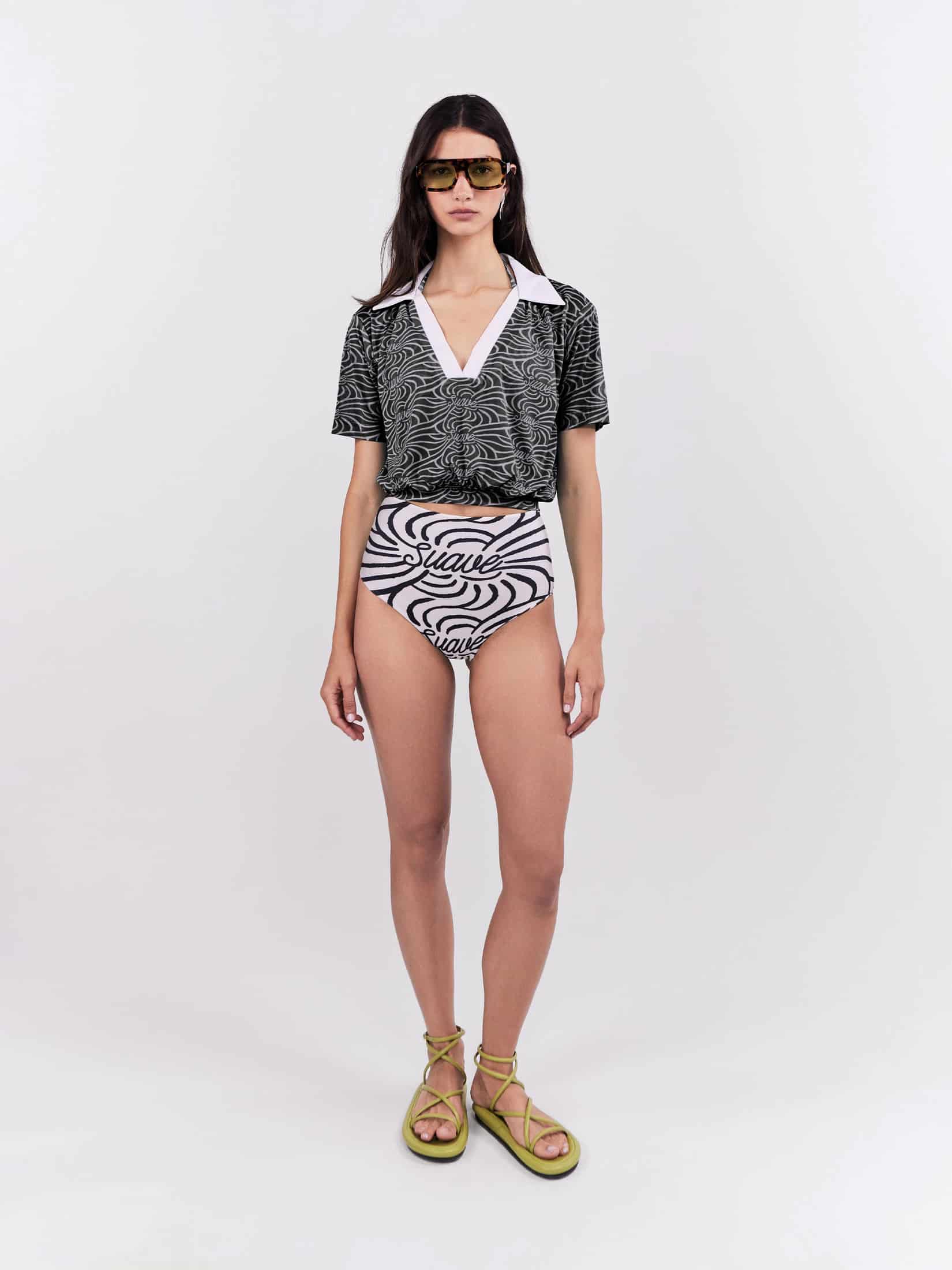 Mesh Top Suave - Negro - miniatura 3