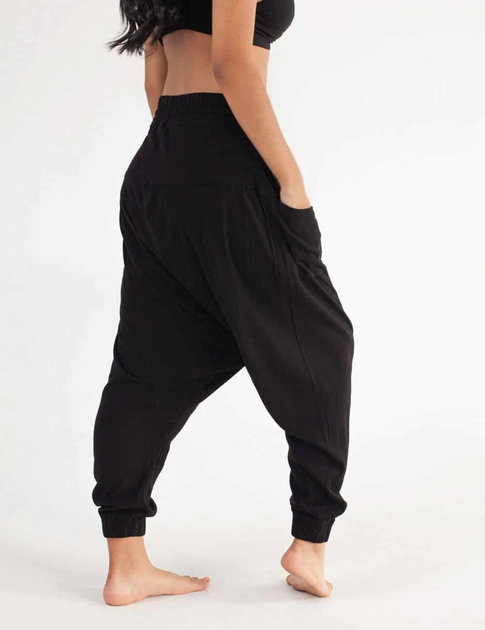 Pantalón Aladino negro mujer - miniatura 6