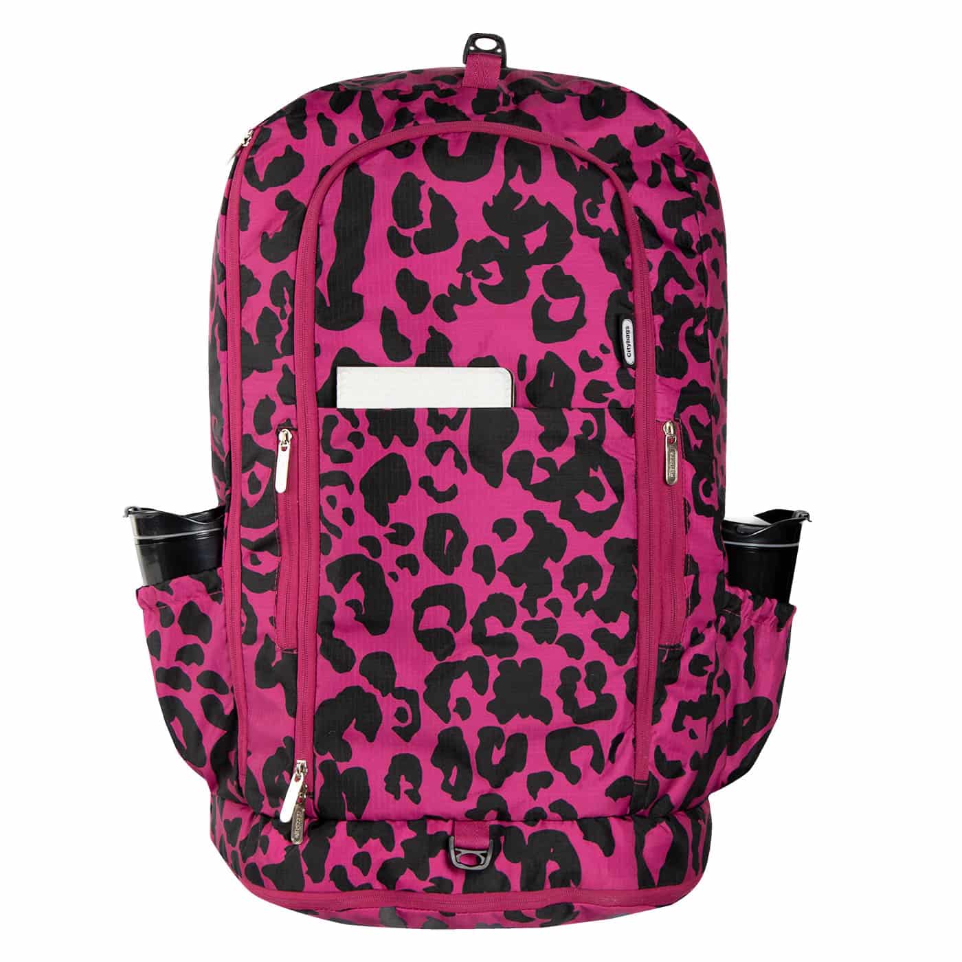Morral Aventura ULTRA Plegable Estampado Viva Magenta Citybags Multicolor - miniatura 3