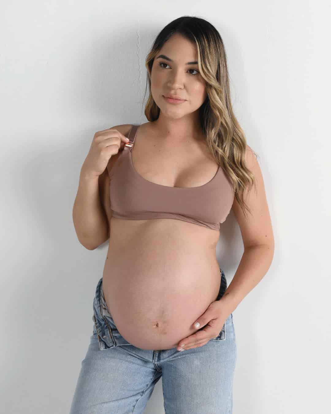 Bralette lactancia - AURA Moca - miniatura 1