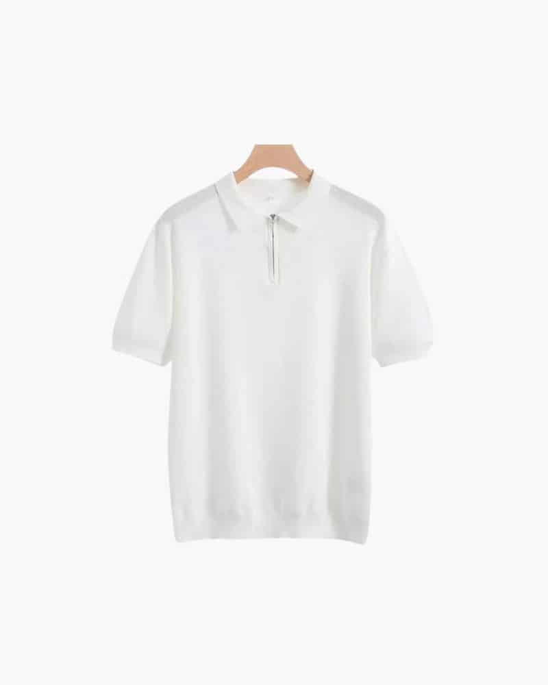 Marbella Zip Up Polo - miniatura 2