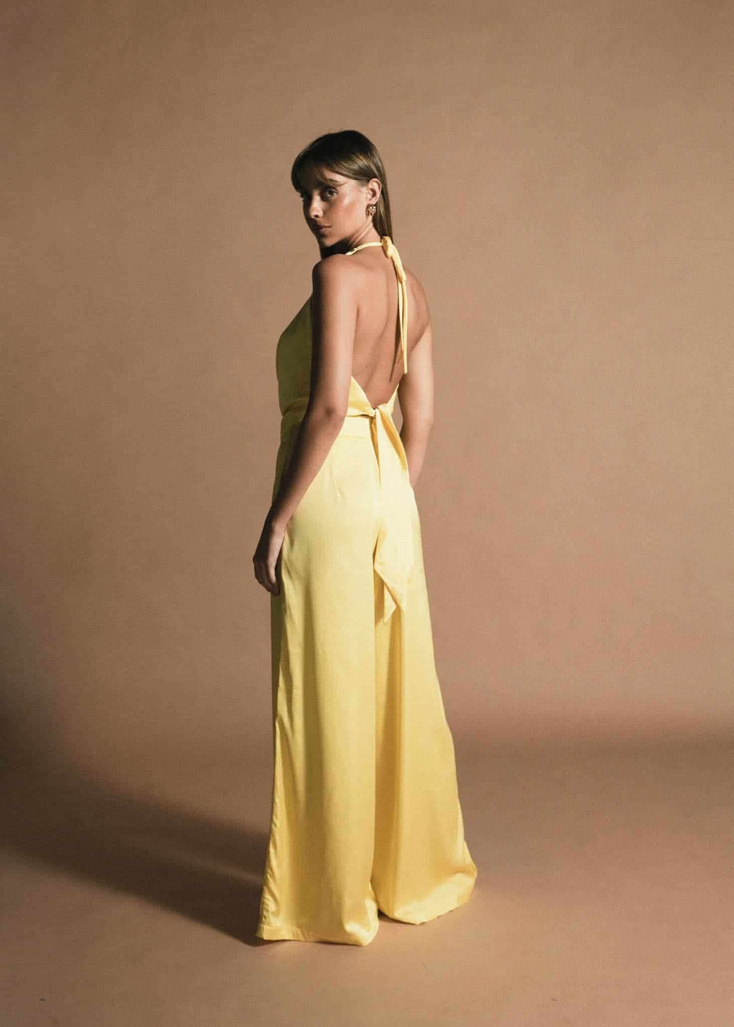 Blusa Main Drama Amarillo - miniatura 2