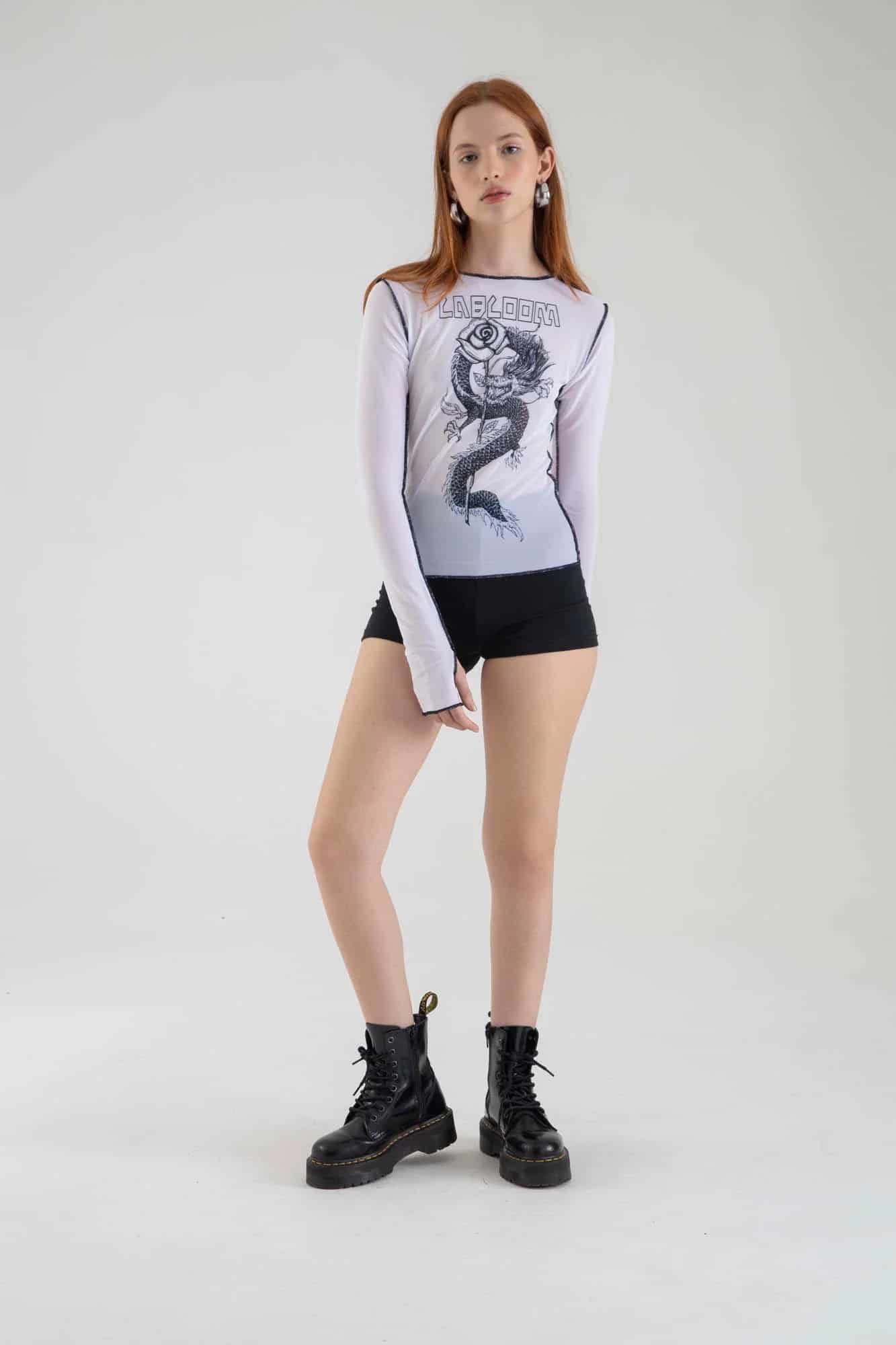 DRAGON WHITE MESH - miniatura 10
