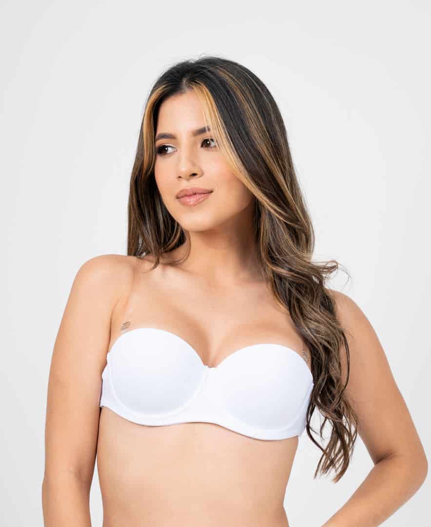 Brasier Strapless Con Espalda Transparente - miniatura 2
