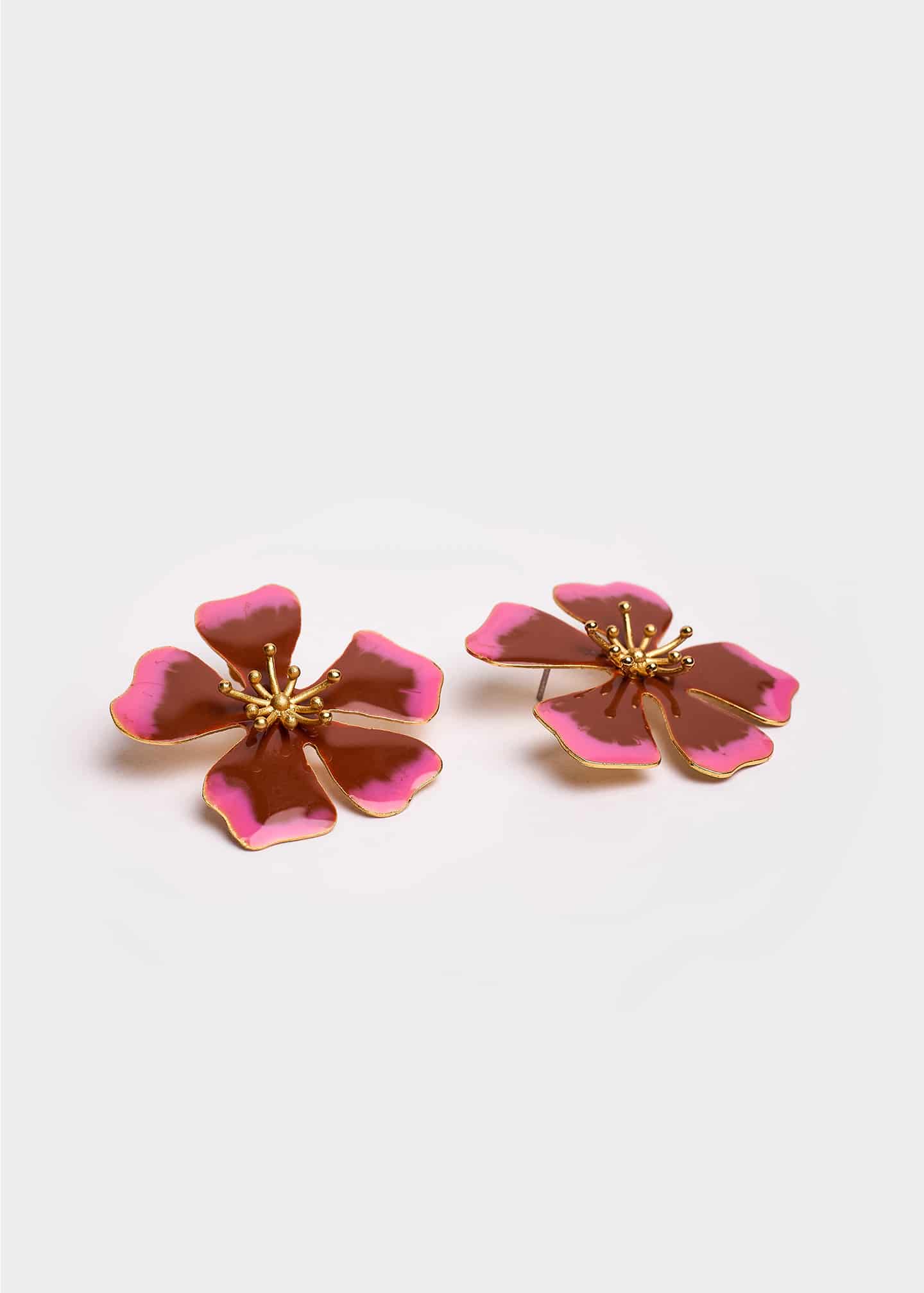 Aretes Aurora Maxi Terracota Swirl - miniatura 3