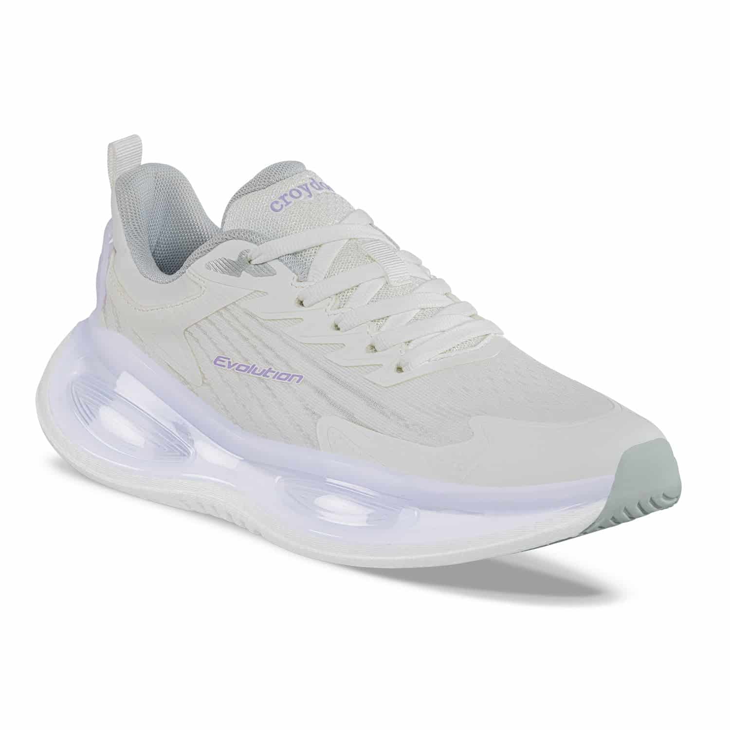 Tenis Running Pxal Blanco-Lila Croydon para Mujer - miniatura 1