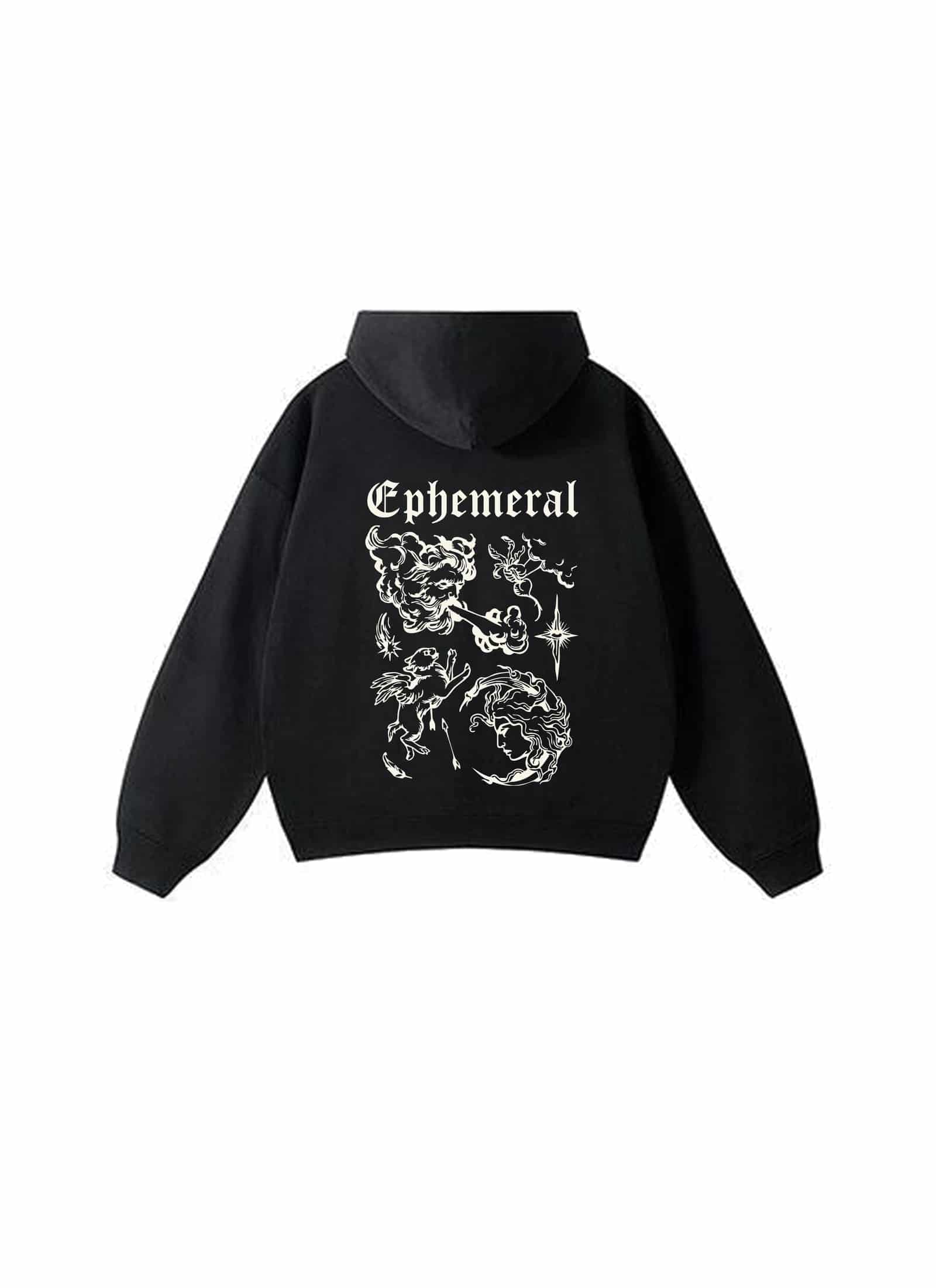 Ephemeral Hoodie Black - miniatura 1