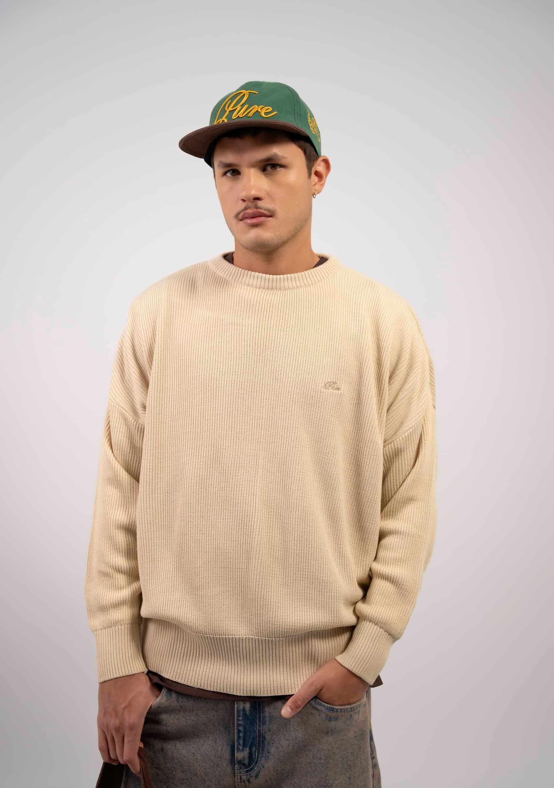 Monclair Taupe knit - miniatura 1