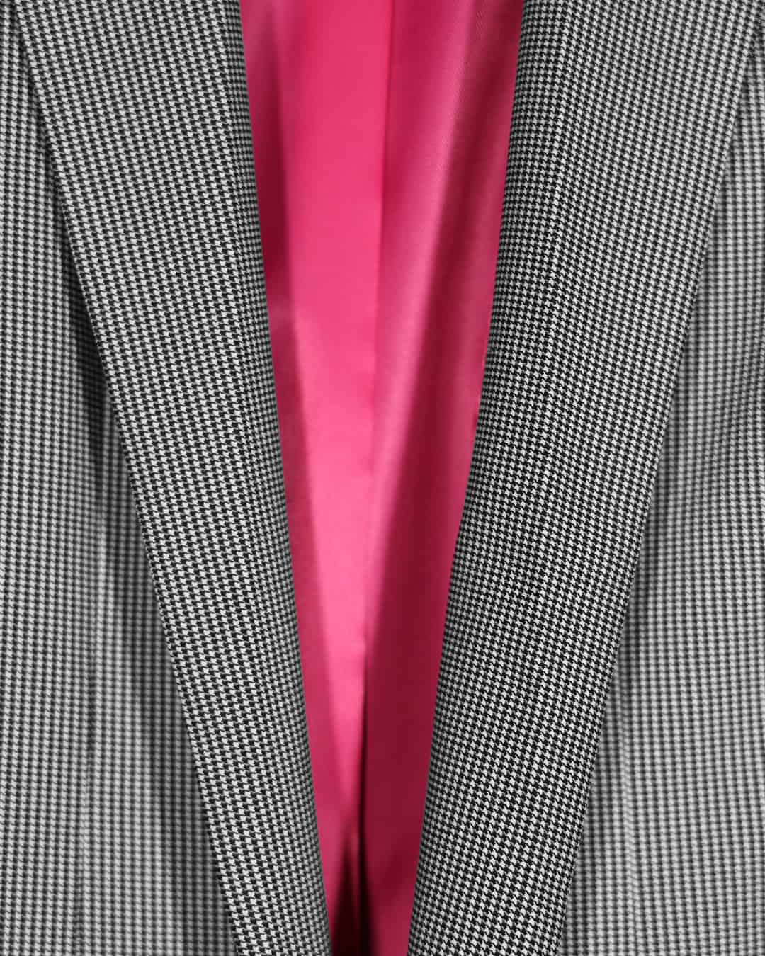 Blazer de Cuadros Negro New Napoles - miniatura 7