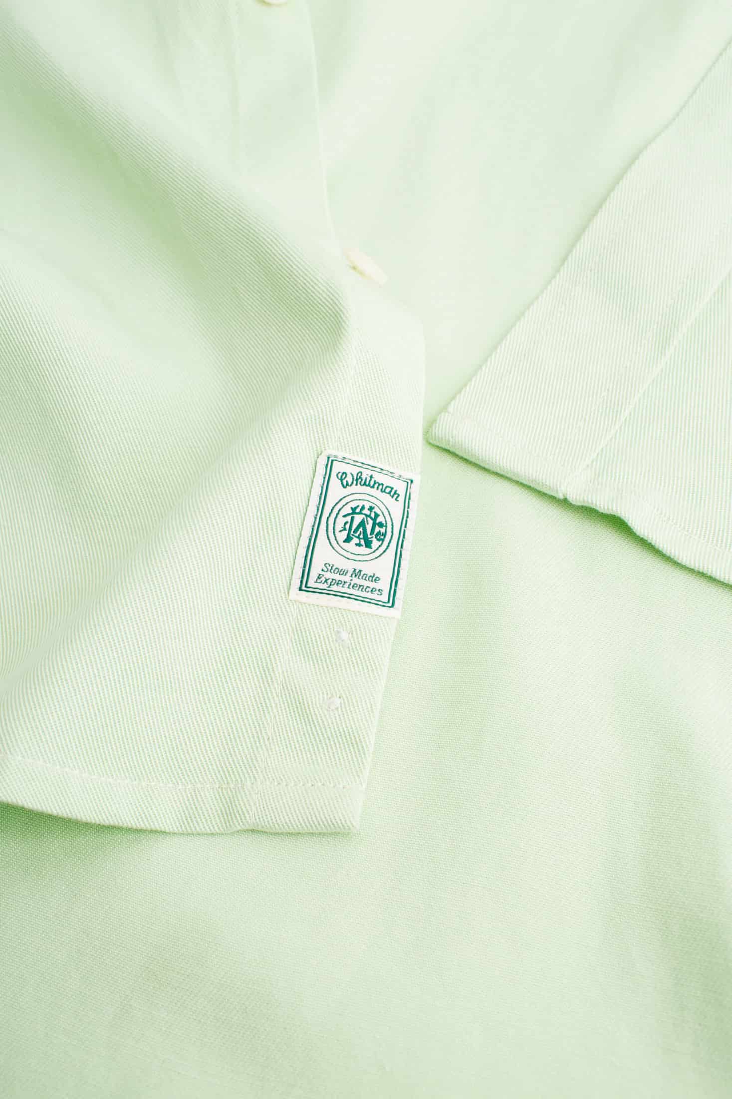 Camisa H CF Hamilton Tencel Verde Claro - miniatura 4