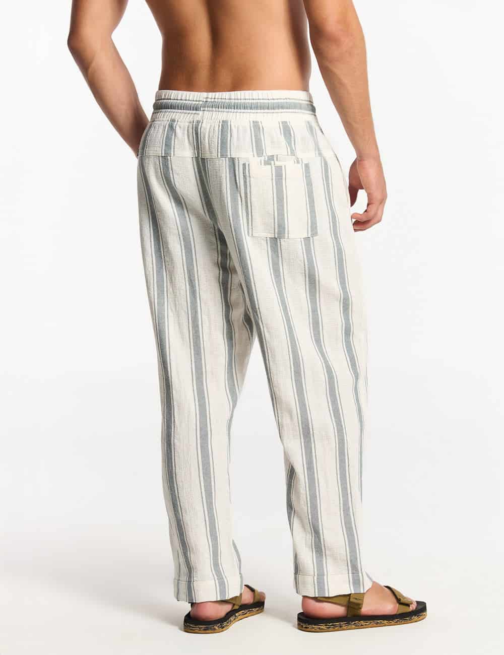 Pantalón Chino  Sealine crudo + verde Hombre - miniatura 2