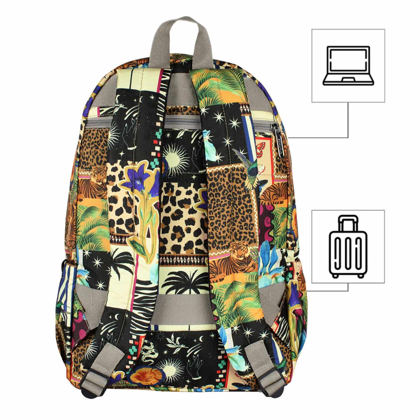 Morral Urbano Citybags Ultra Estampado Glam - miniatura 4