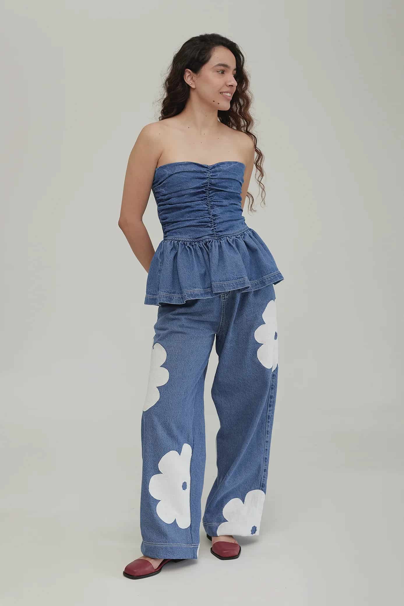 Top Poema Denim - miniatura 6