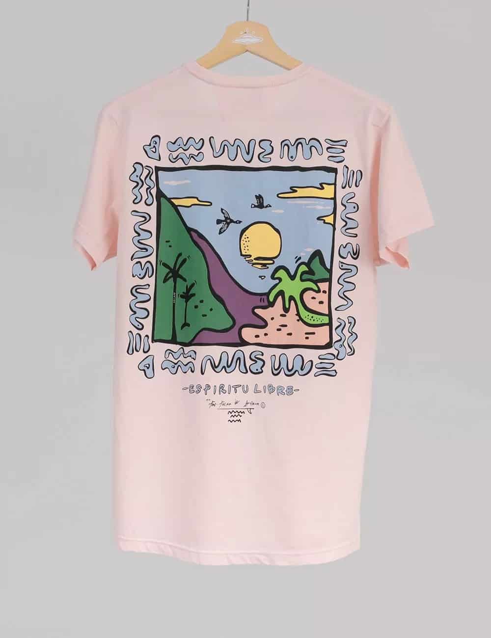 Camiseta Regular Fit Freedom rosado Hombre - miniatura 2
