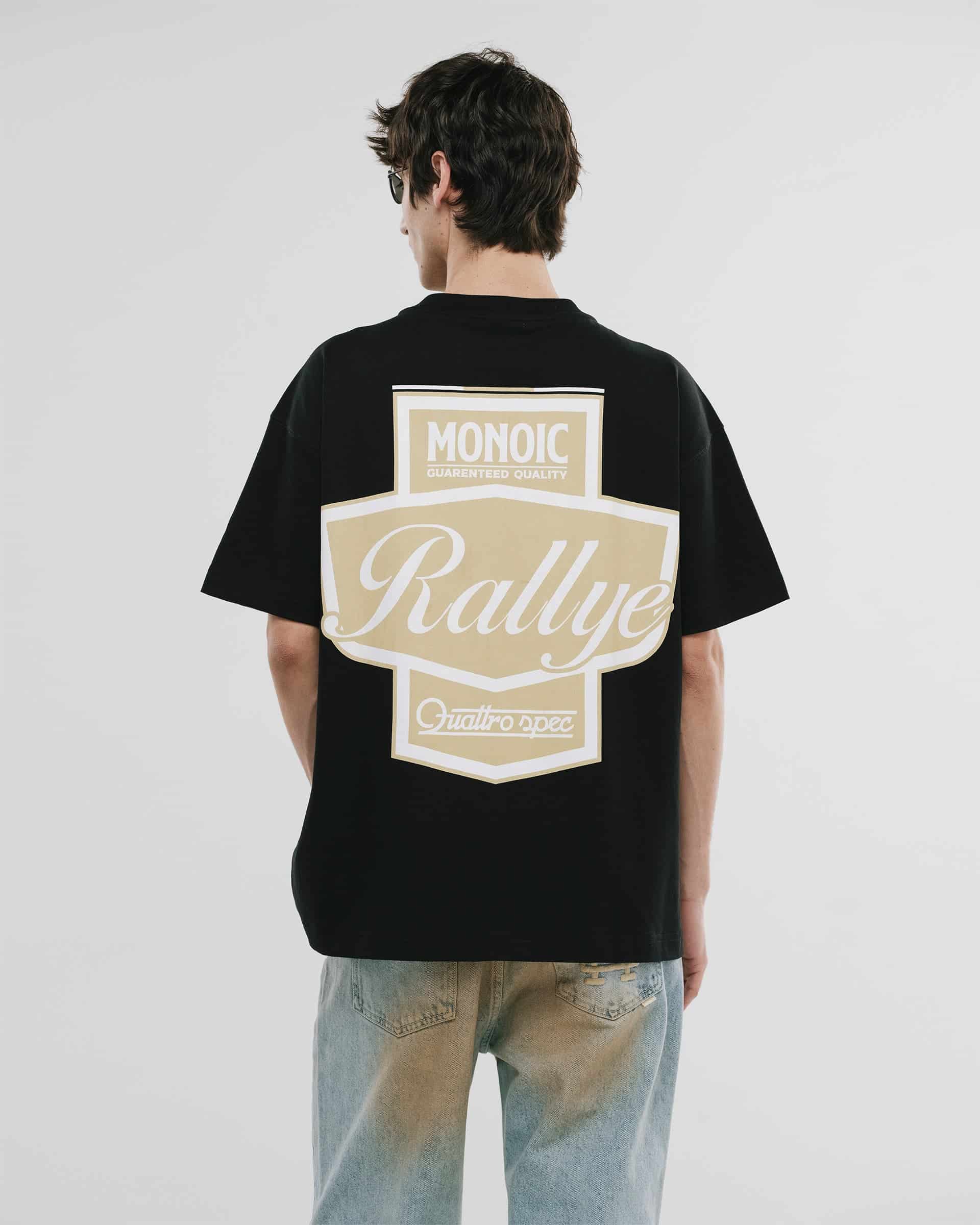 Camiseta Oversized Rallye - Negro Oscuro - miniatura 5