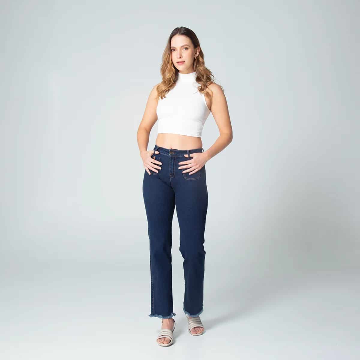 Crop Top Cuello Tortuga Sasha - miniatura 2