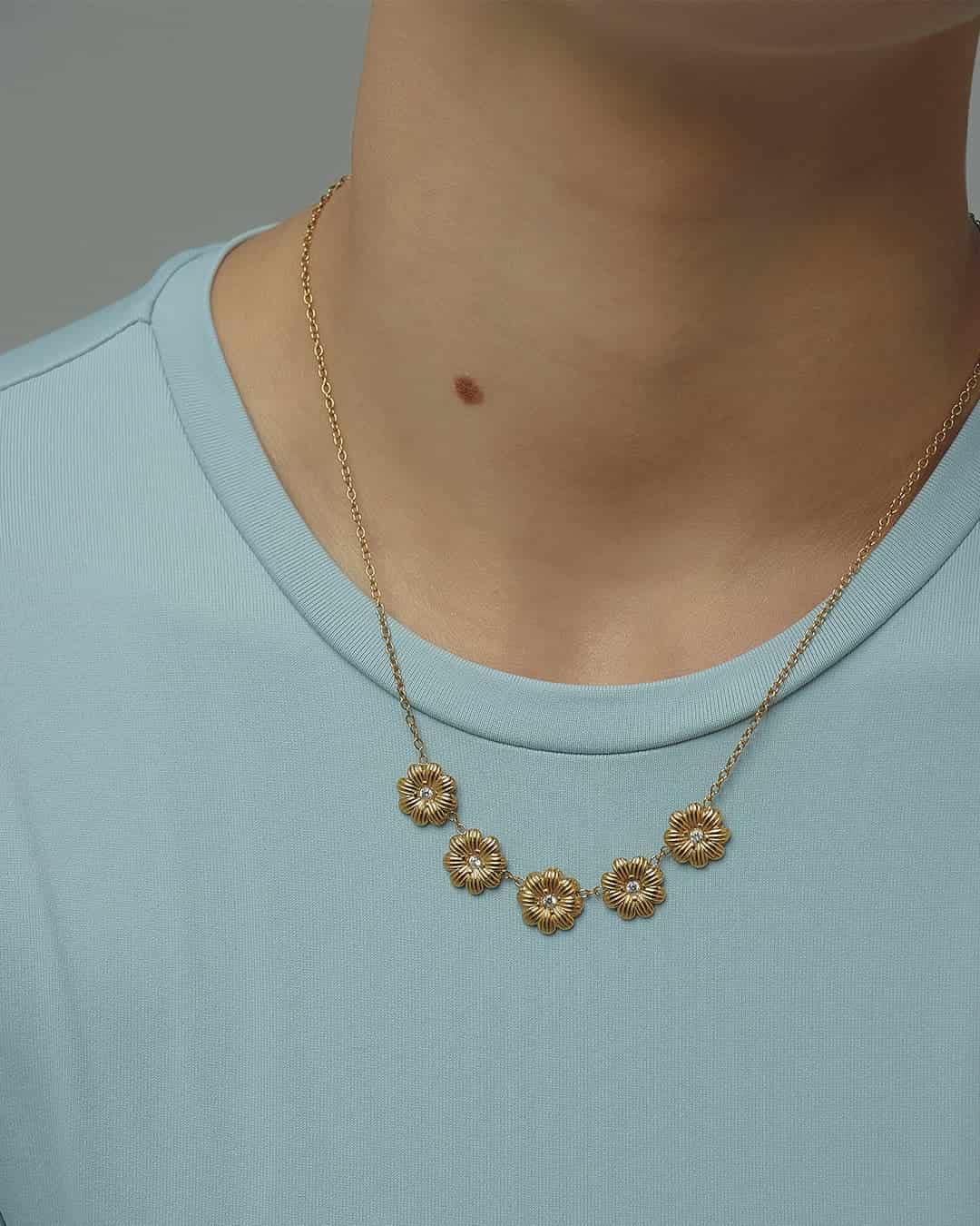 Collar Amelia y Cristales - miniatura 5