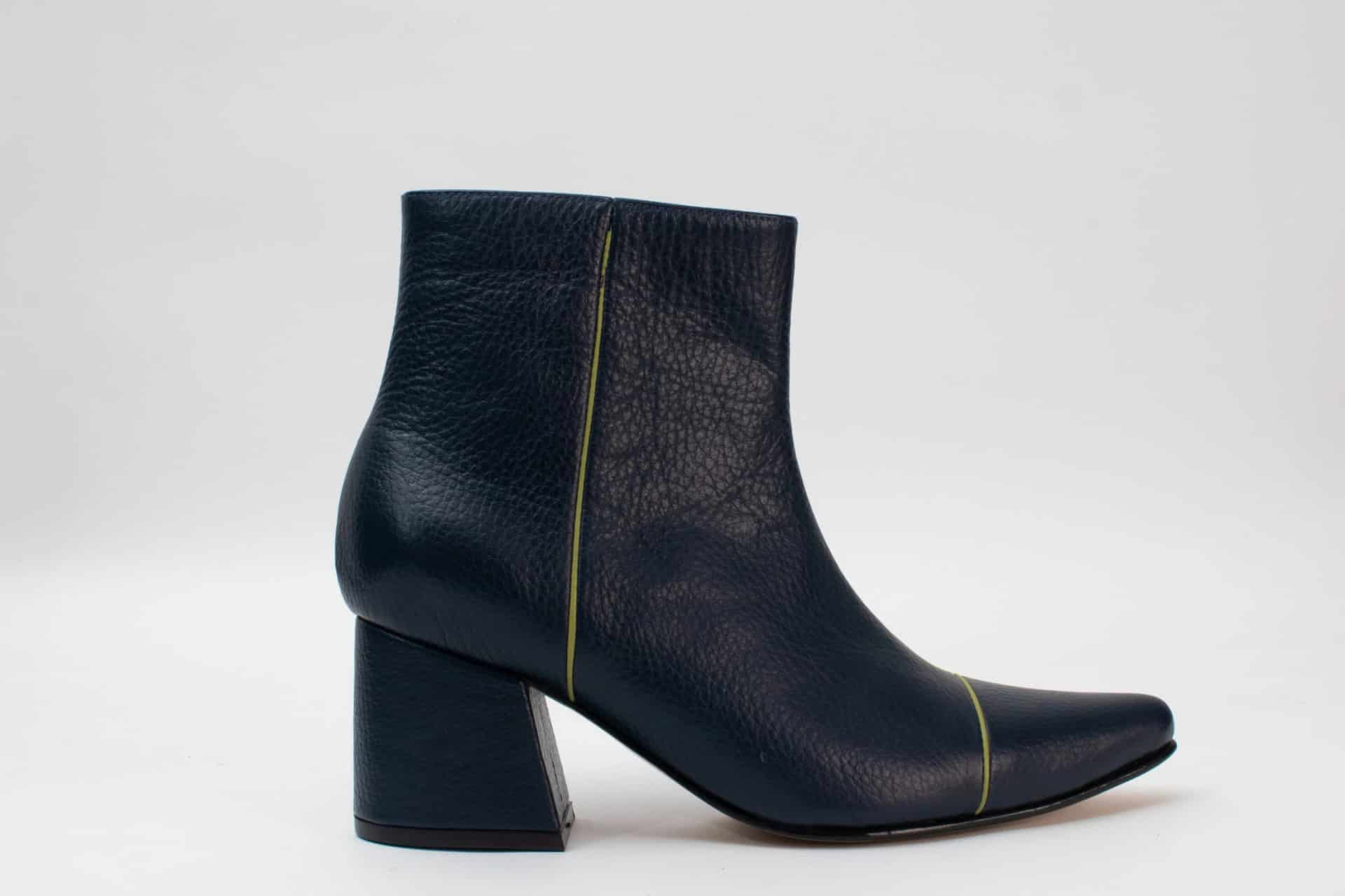 ANKLE boots - Navy blue x pistachio - miniatura 4