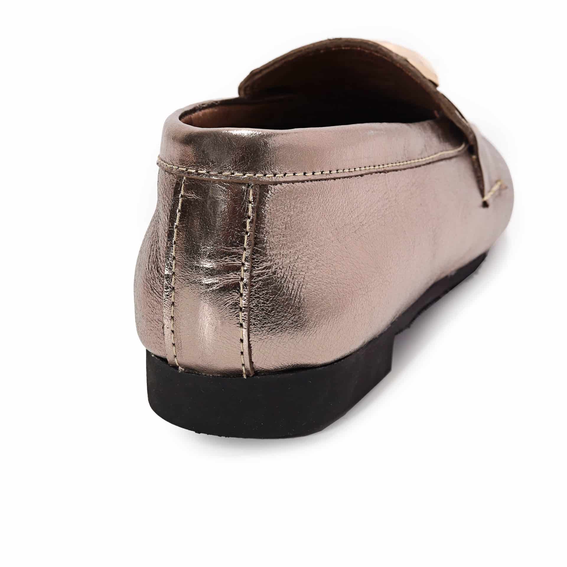 "AZURRA" MOCASÍN EN CUERO - miniatura 4