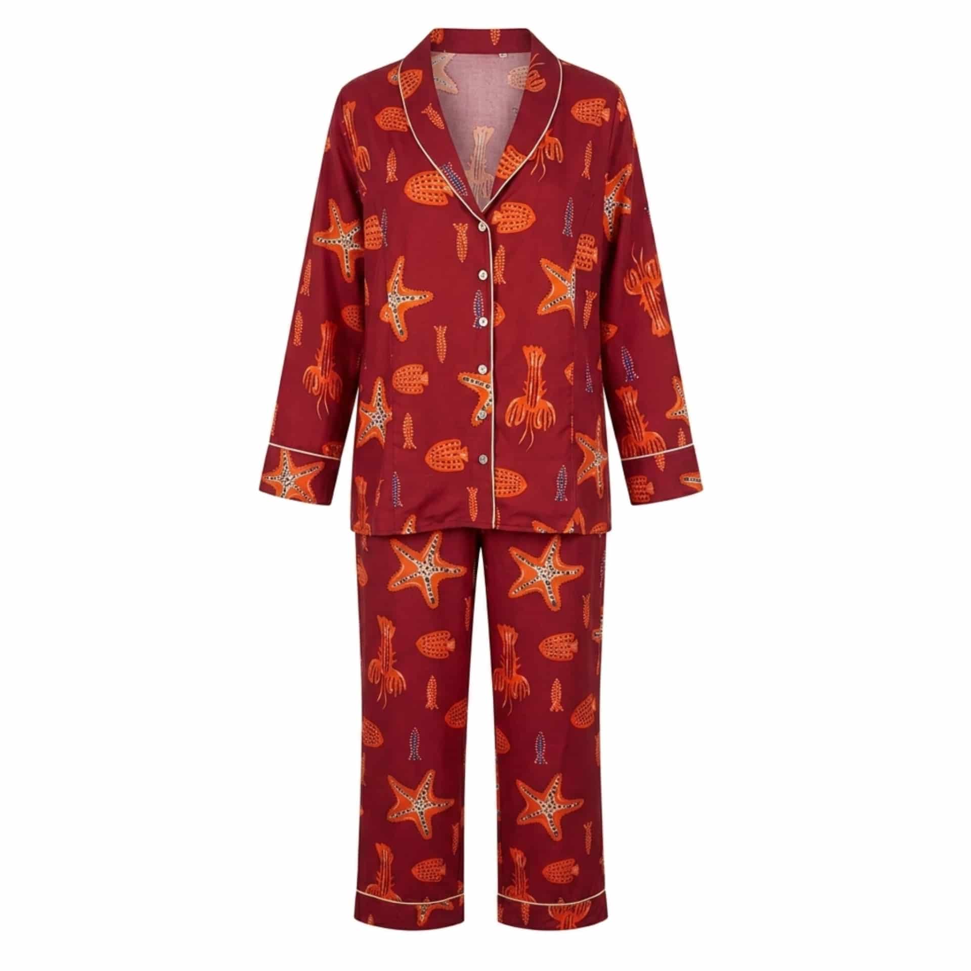 PANTALÓN PIJAMA ESTRELLA DE MAR RED - miniatura 2