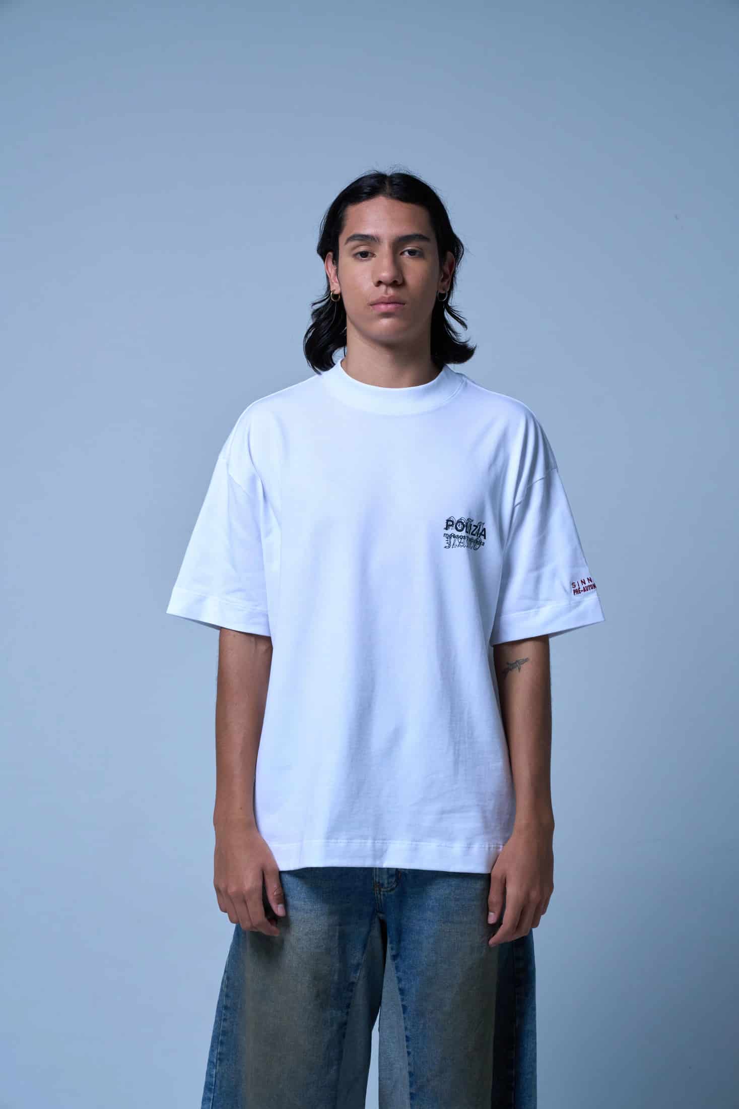 POLIZIA WHITE T-SHIRT - miniatura 7