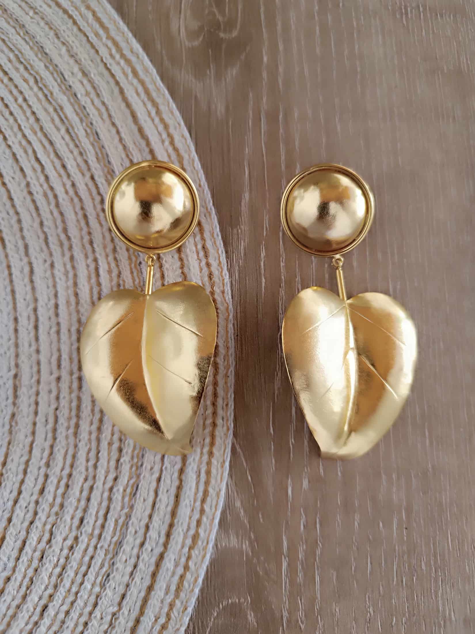 Aretes Hoja Lucinda - miniatura 4