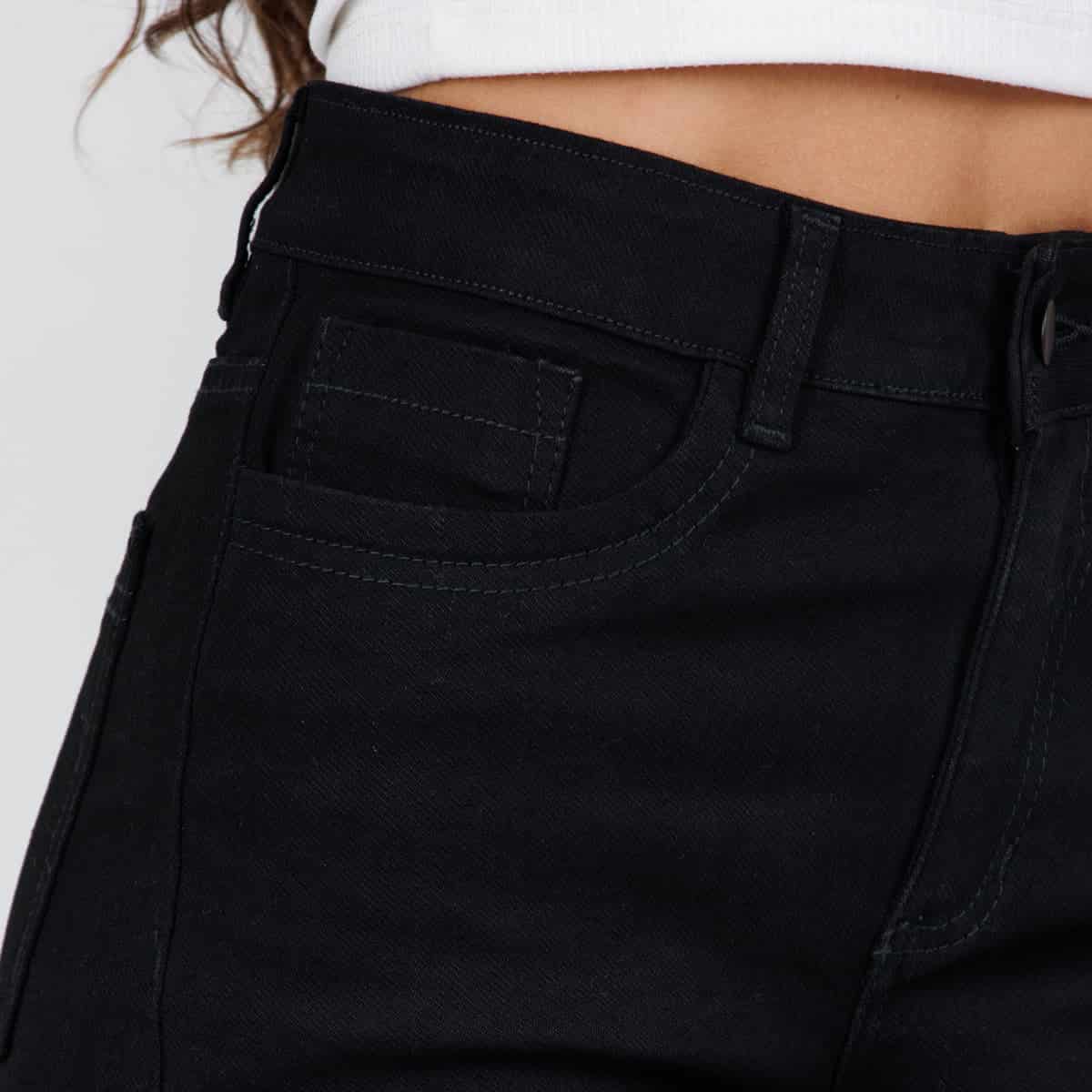 Jean Mom Fit Negro Ax-3003 Licrado - miniatura 4
