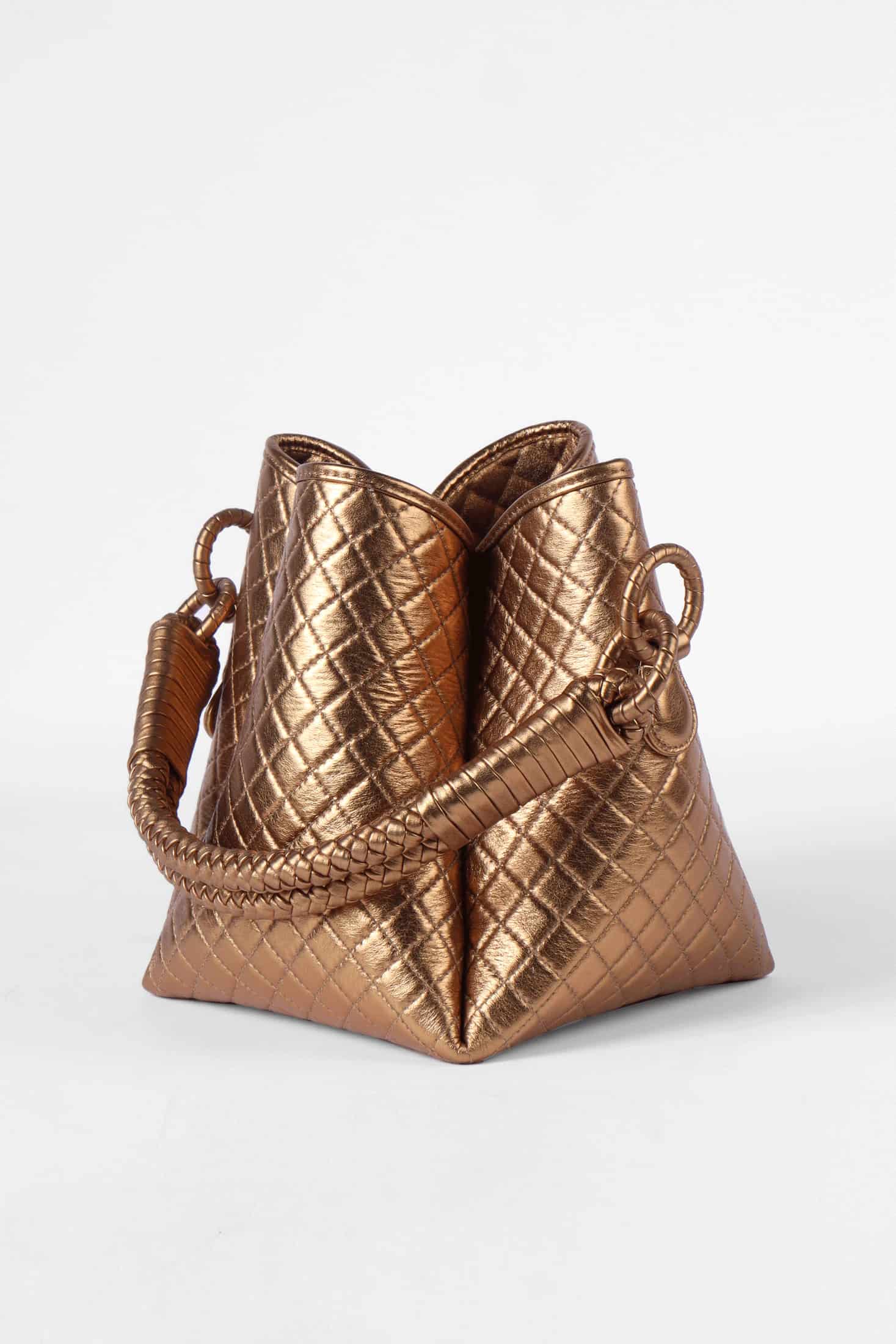Tulip Bucket Bag, Gold. Limited Edition - miniatura 5