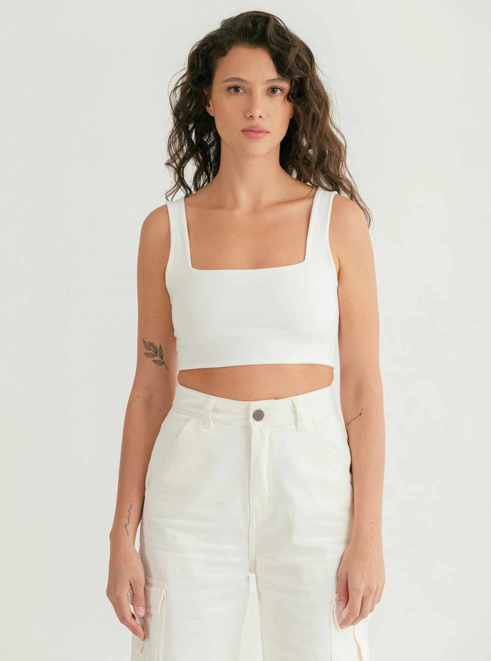 TOP RECTO SIGILO IVORY - miniatura 2