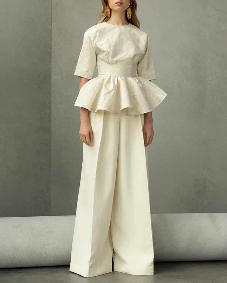 PEGGY TOP IN WHITE - miniatura 3