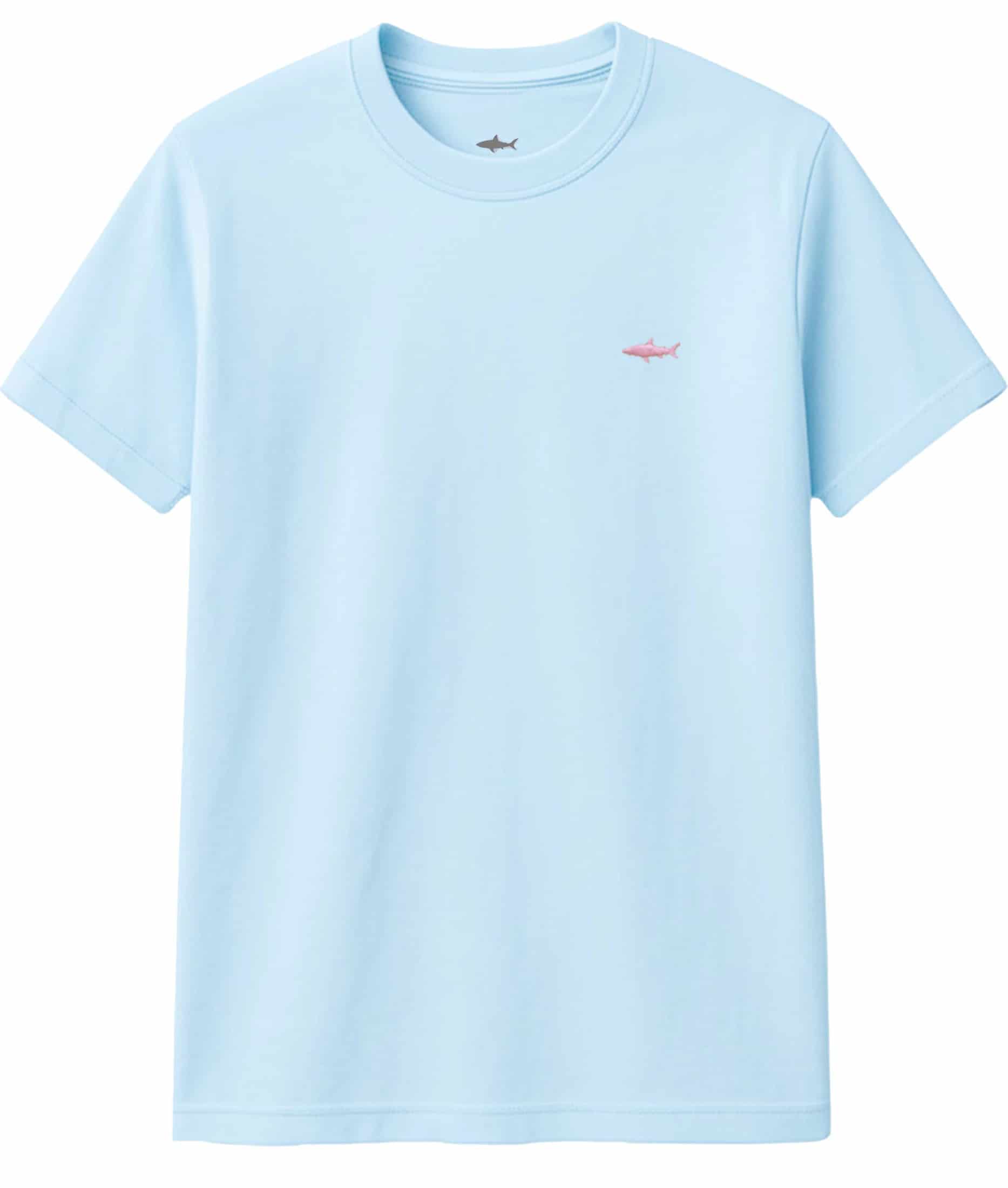CAMISETA AZUL PASTEL - miniatura 1