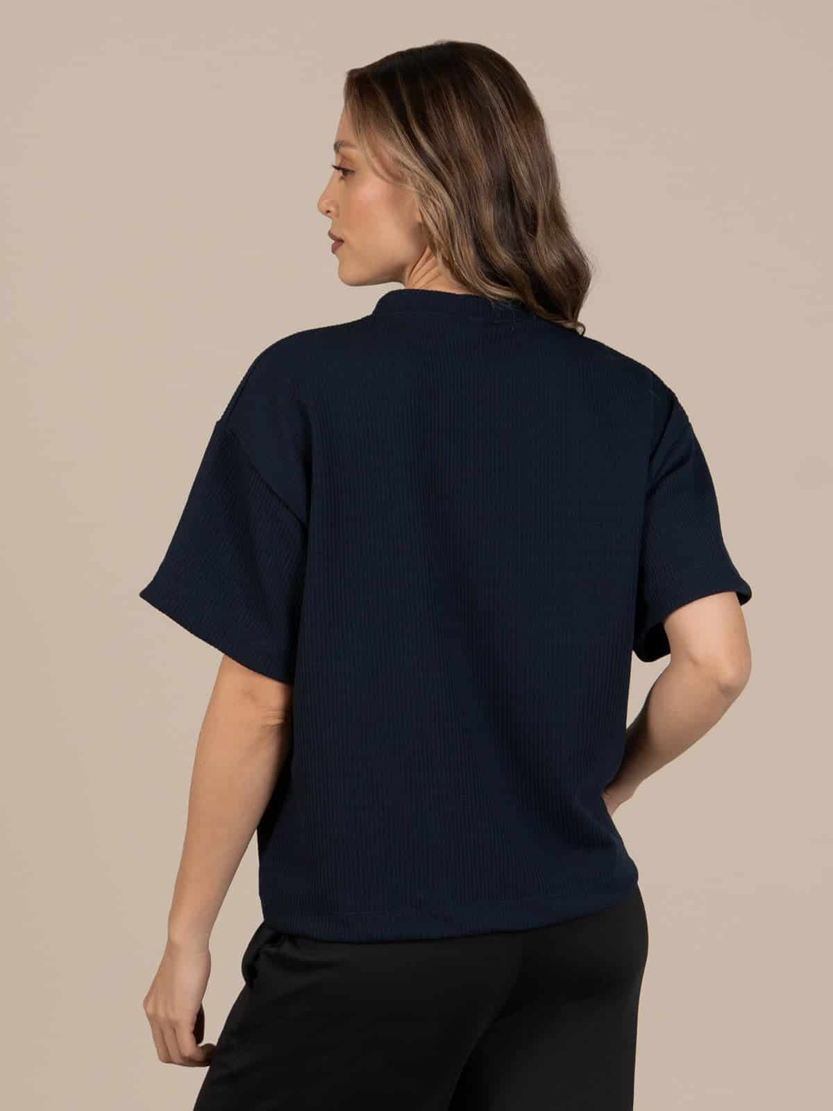 Camiseta tulum atenas azul oscuro - miniatura 4