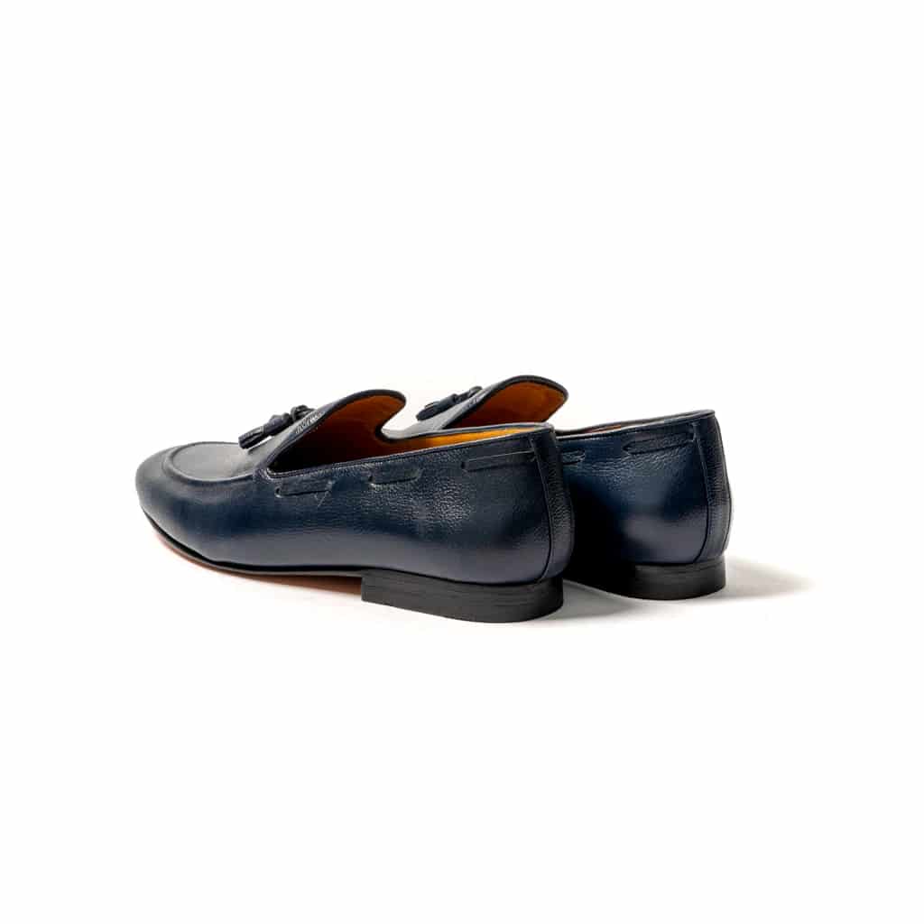 Loafers cuero azul - miniatura 3