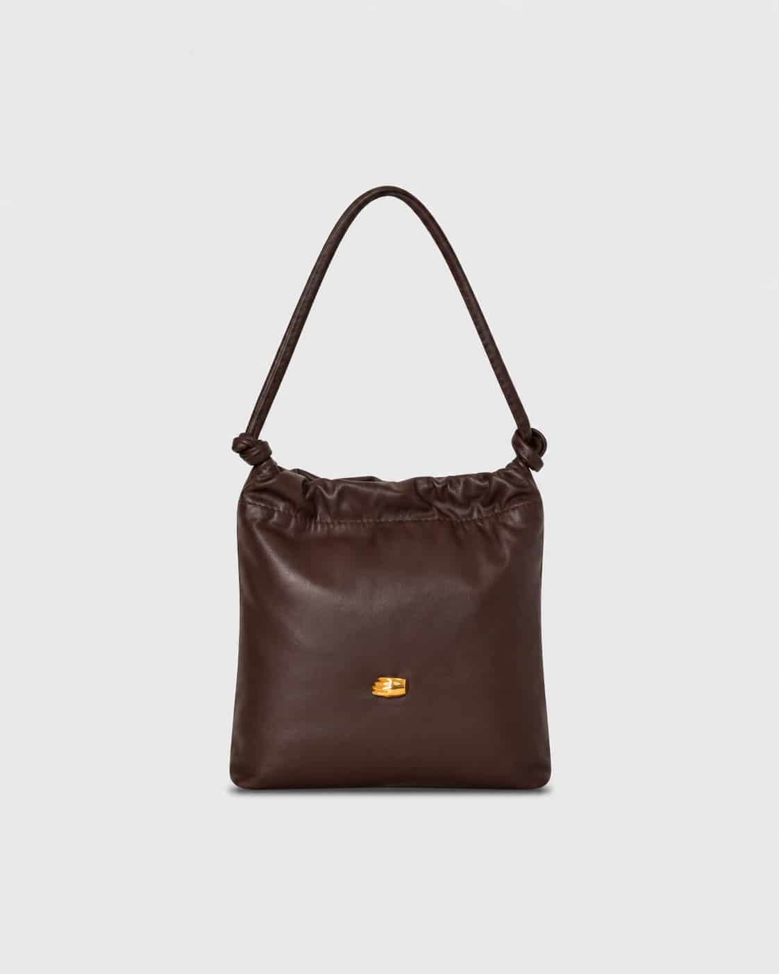 Le Sac Petite Honey Leather Bag - miniatura 6