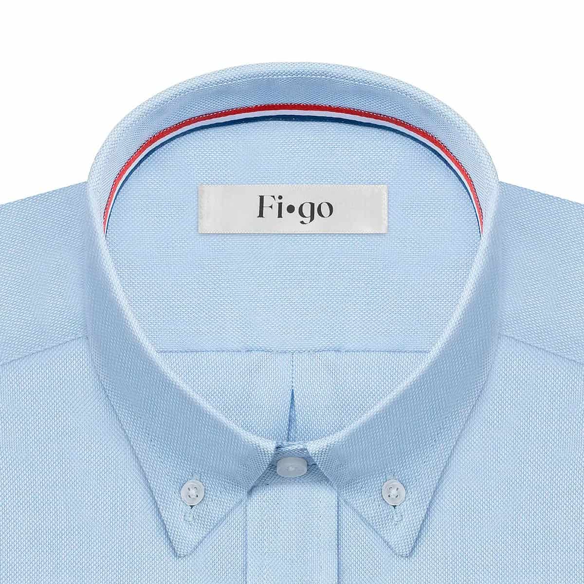 Camisa Royal Oxford - Blu République - miniatura 7